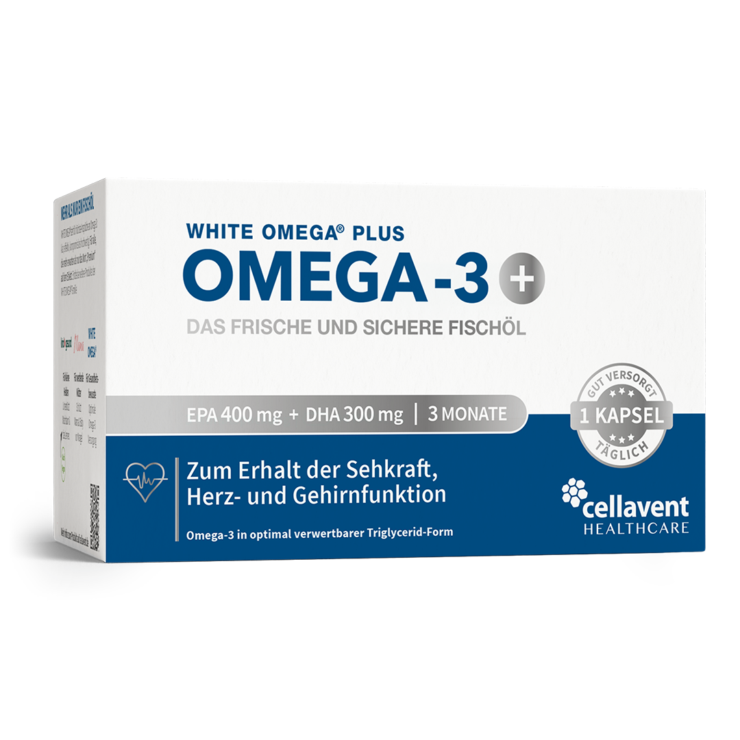 Omega-3 Kapseln mit 800 mg – WHITE OMEGA PLUS