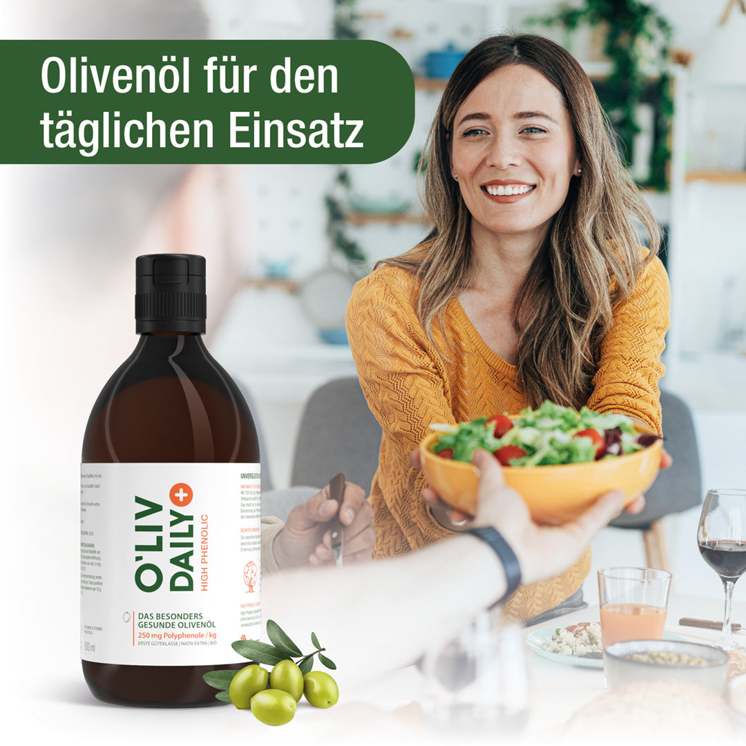 High Phenolic Olivenöl - O'Liv Daily - Cellavent Healthcare