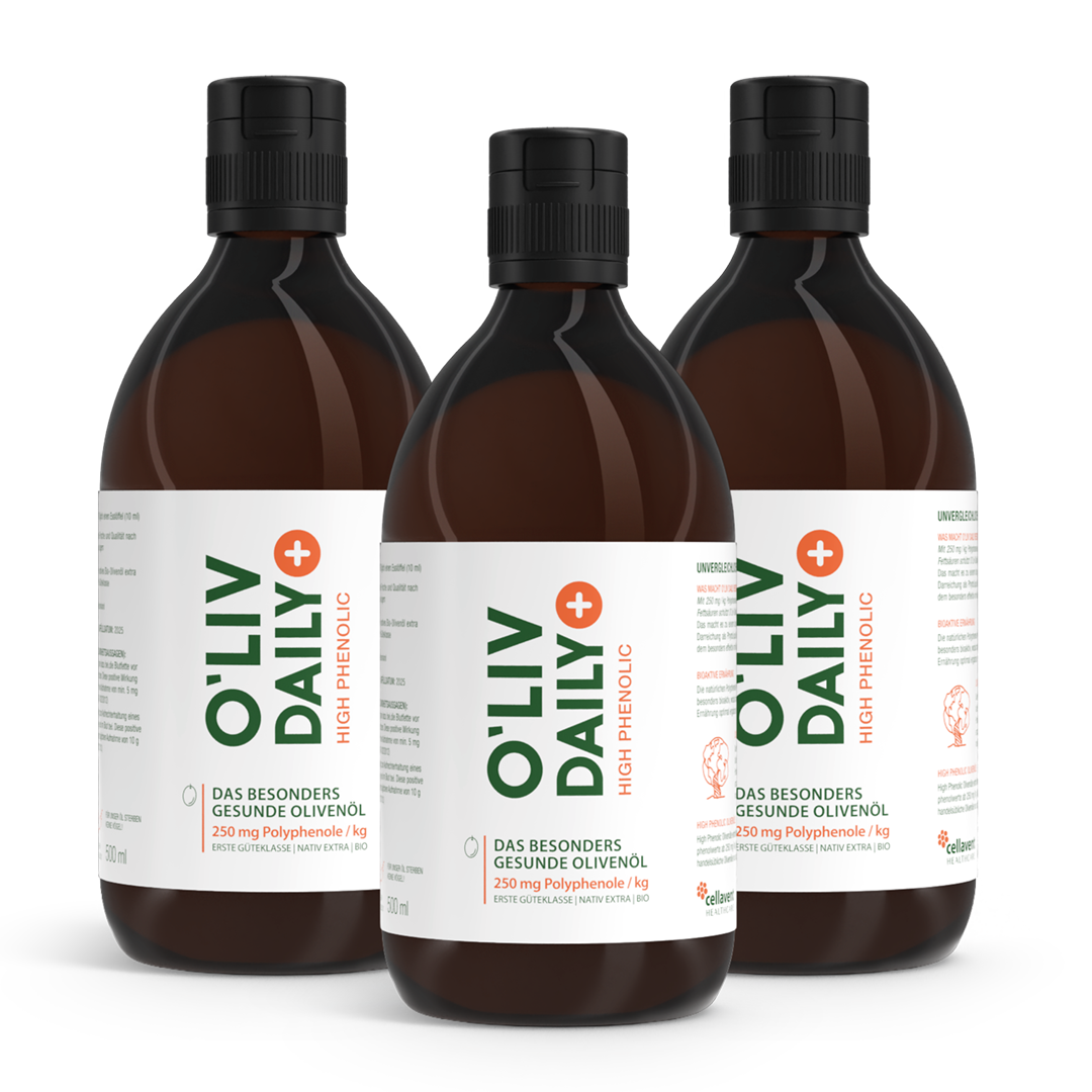 High Phenolic Olivenöl - O'Liv Daily - Cellavent Healthcare