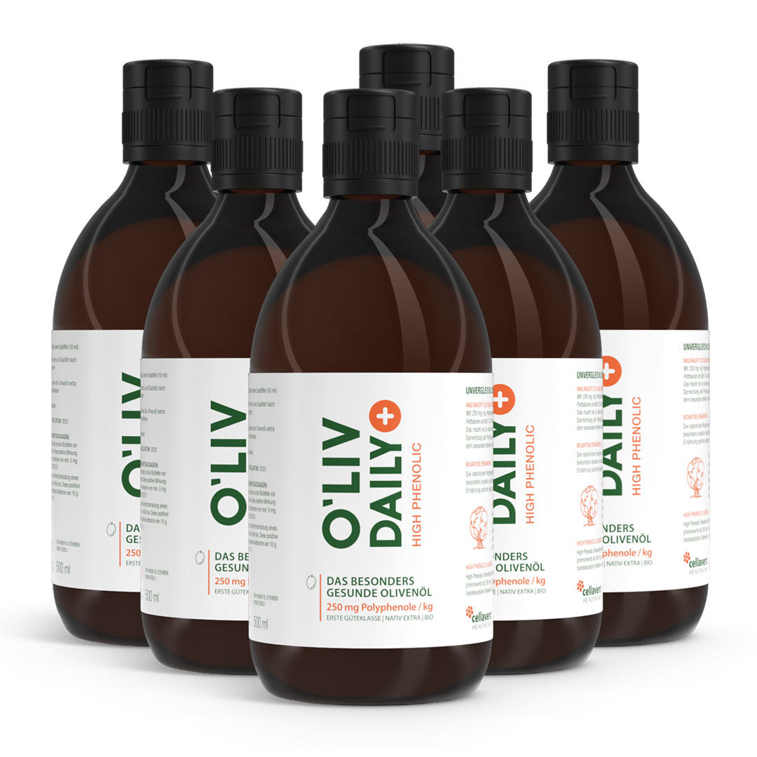 High Phenolic Olivenöl - O'Liv Daily - Cellavent Healthcare