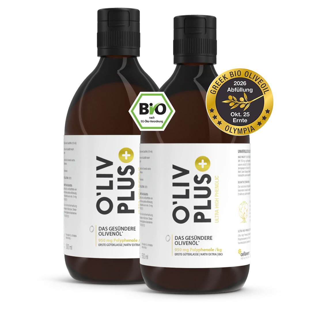 Ultra High Phenolic Olivenöl - O'Liv PLUS - Cellavent Healthcare