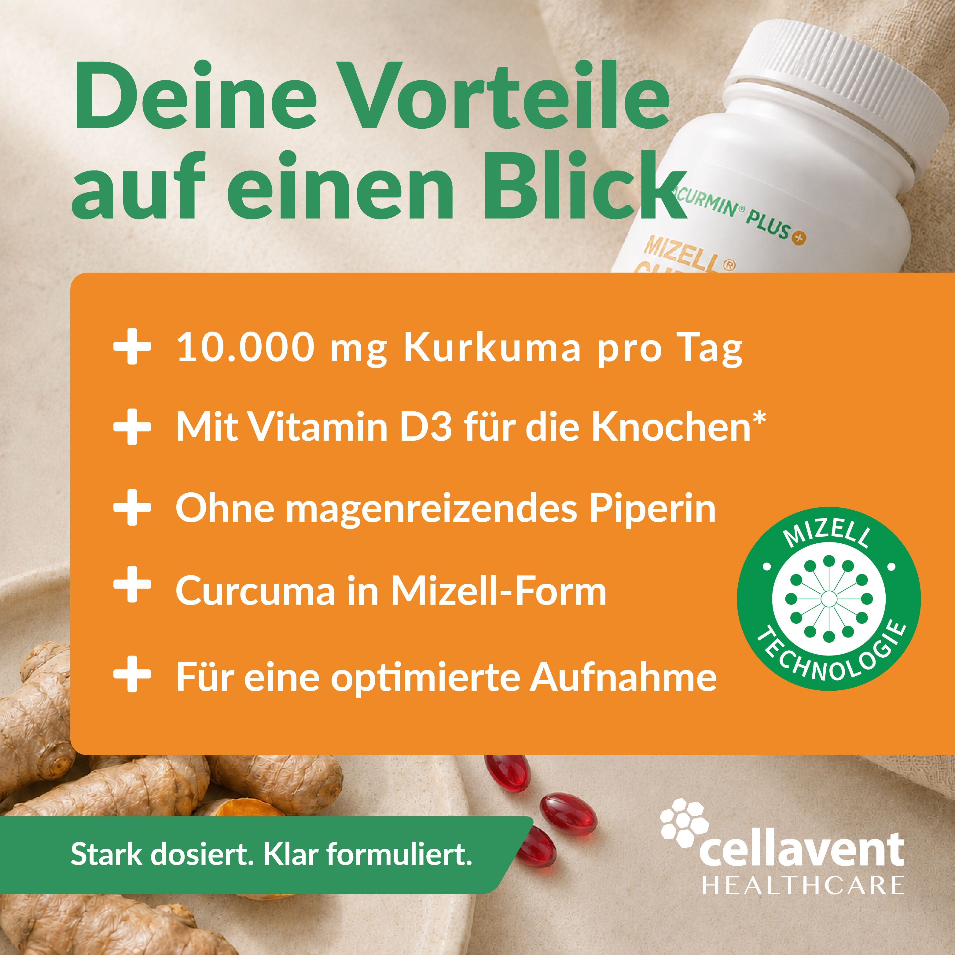 Acurmin PLUS in der Dose - Cellavent Healthcare