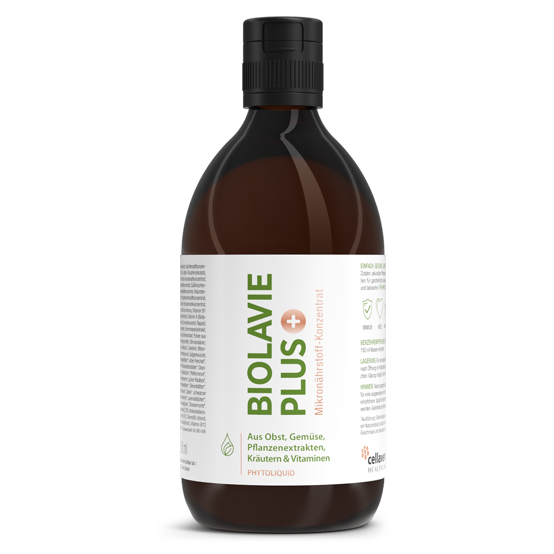 BiolaVie PLUS: Multivitamin- & Mikronährstoffkonzentrat mit 122 Inhaltsstoffen