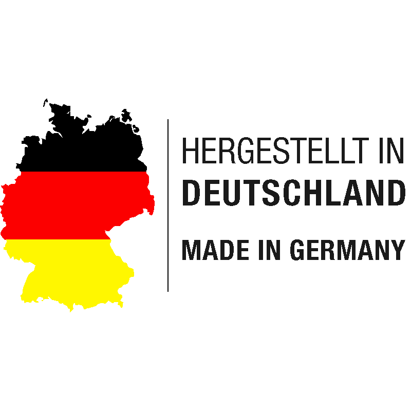 Hergestellt in Deutschland Siegel, made in germany