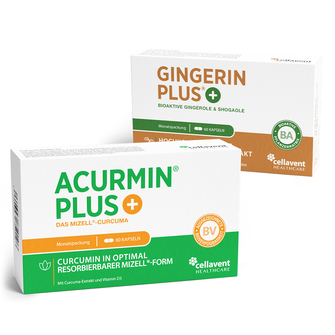 Sparpaket - Acurmin PLUS & Gingerin PLUS
