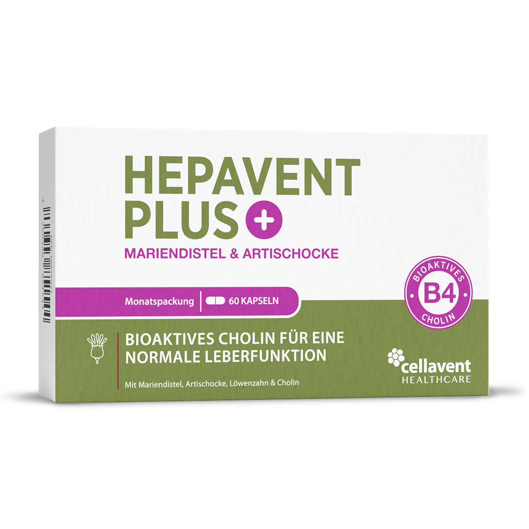 Leberkur Cholin Kapseln - Hepavent PLUS