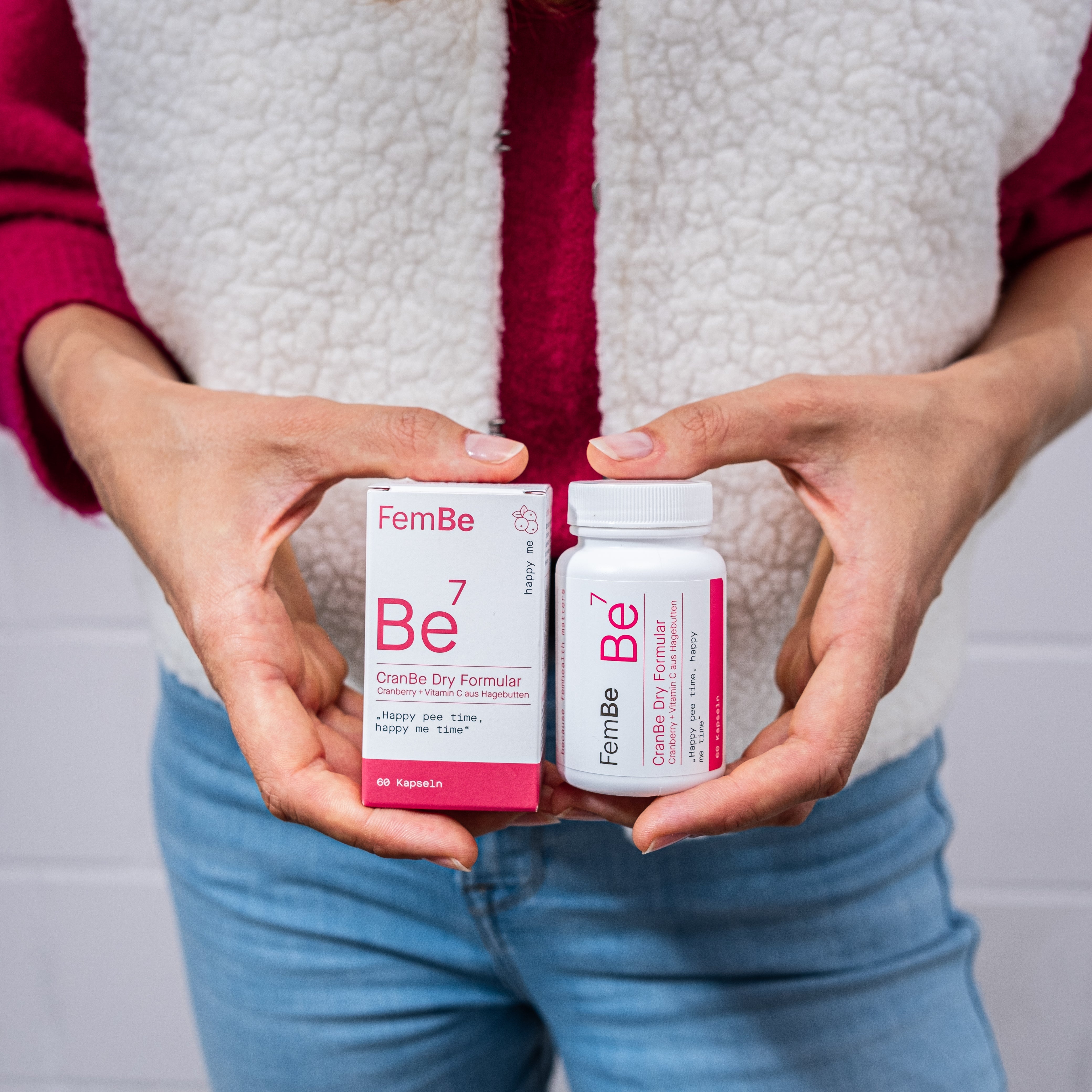 Cranberry Trockenextrakt mit Vitamin C für Frauen