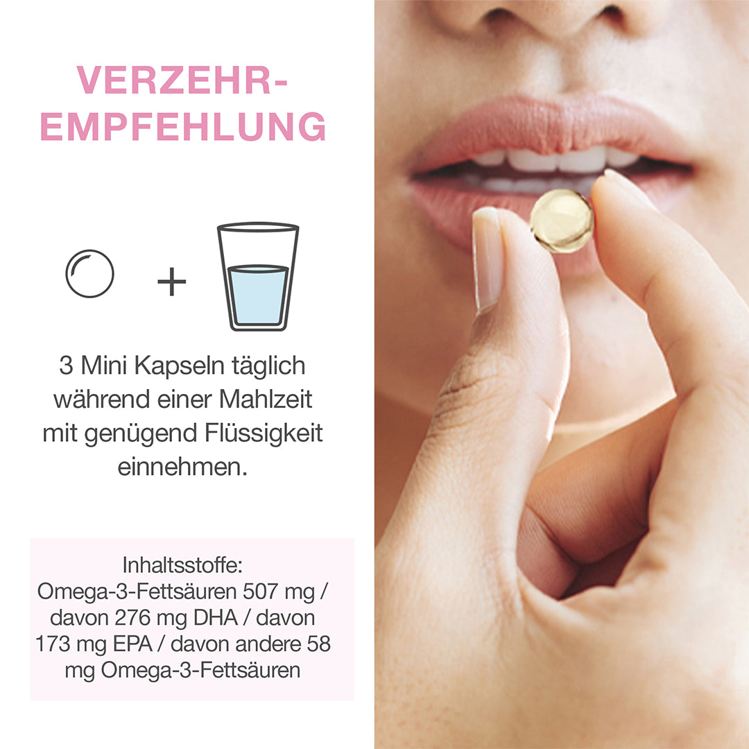 Omega - 3 für die Schwangerschaft - WHITE OMEGA® Mama - Cellavent Healthcare