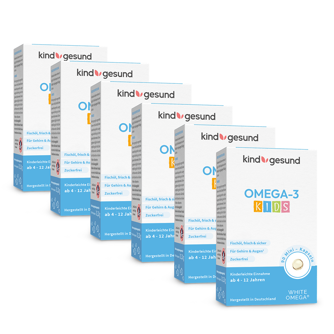 Omega - 3 für Kinder - WHITE OMEGA Kids - Cellavent Healthcare
