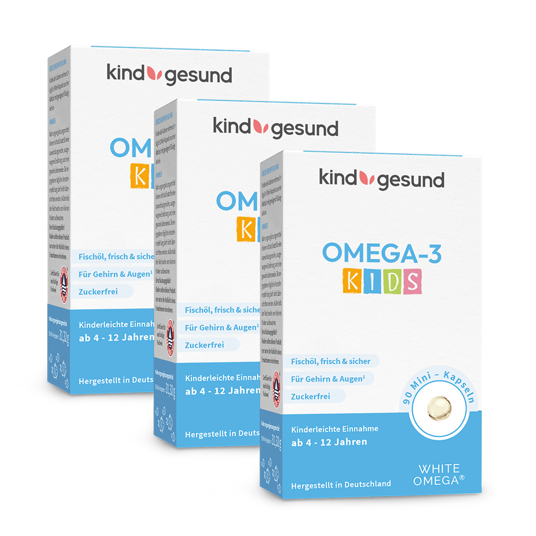 Omega - 3 für Kinder - WHITE OMEGA Kids - Cellavent Healthcare