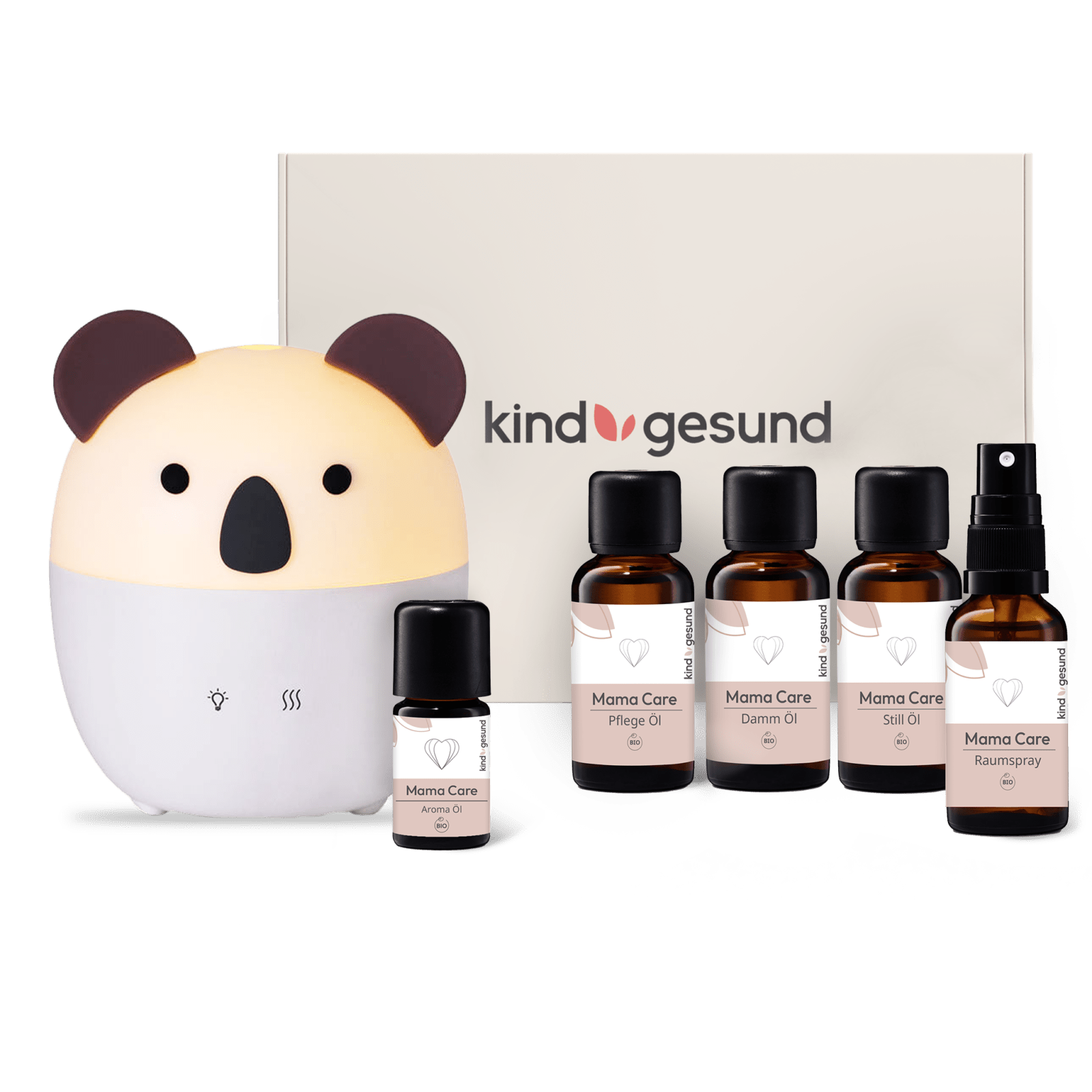 Ätherische Pflegeöle für Mamas + Diffuser - Cellavent Healthcare