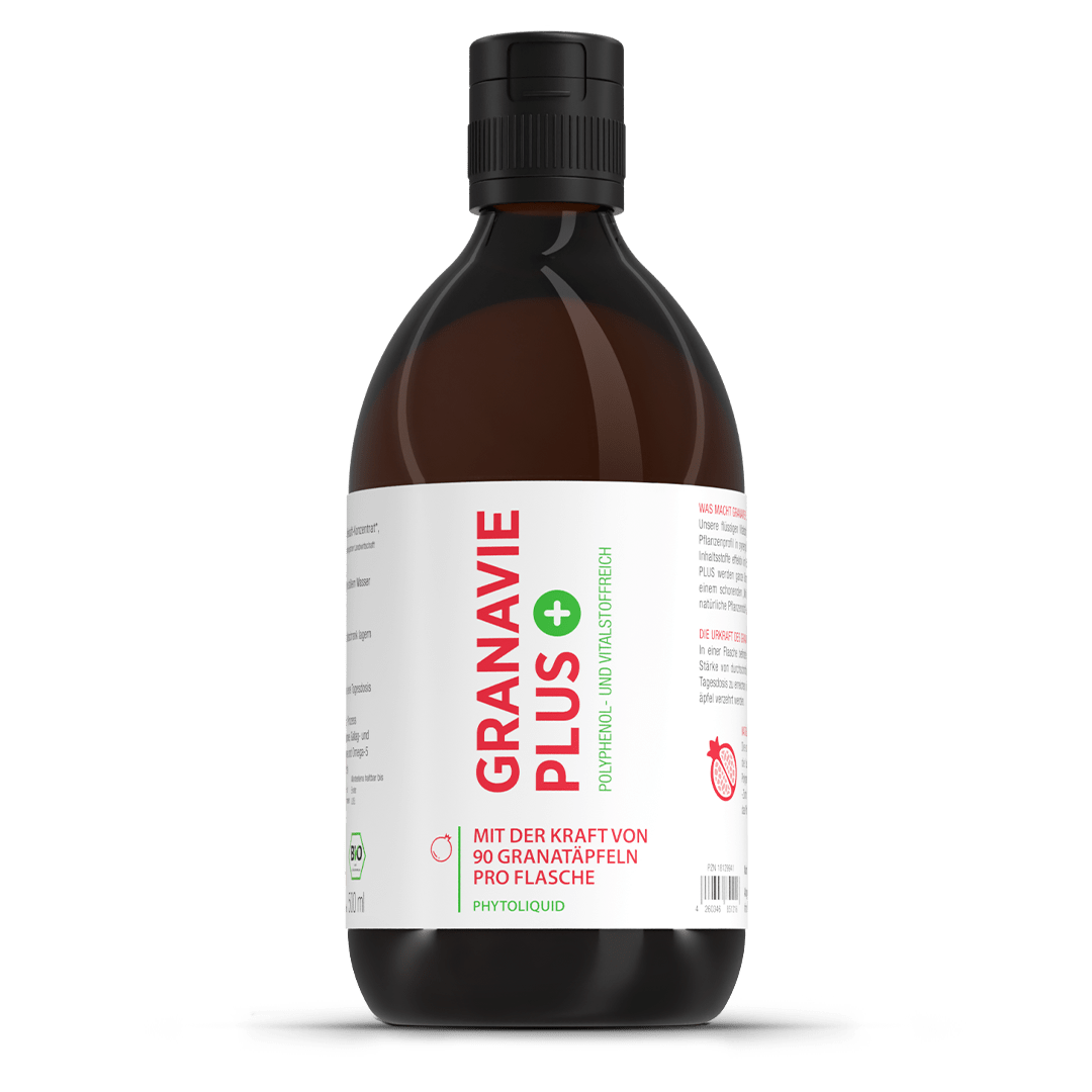 Bio Granatapfelsaft Konzentrat - Granavie PLUS - Cellavent Healthcare