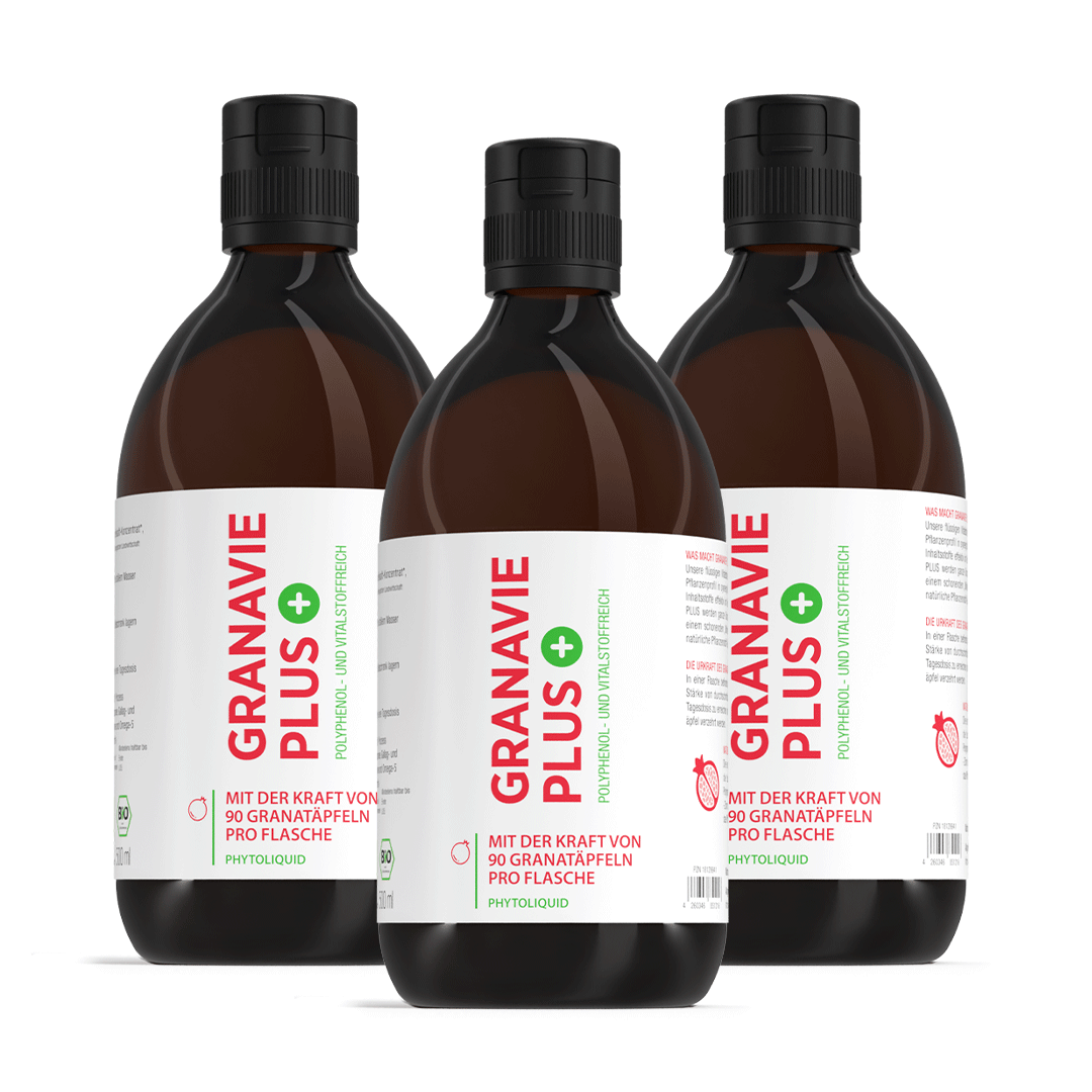 Bio Granatapfelsaft Konzentrat - Granavie PLUS - Cellavent Healthcare