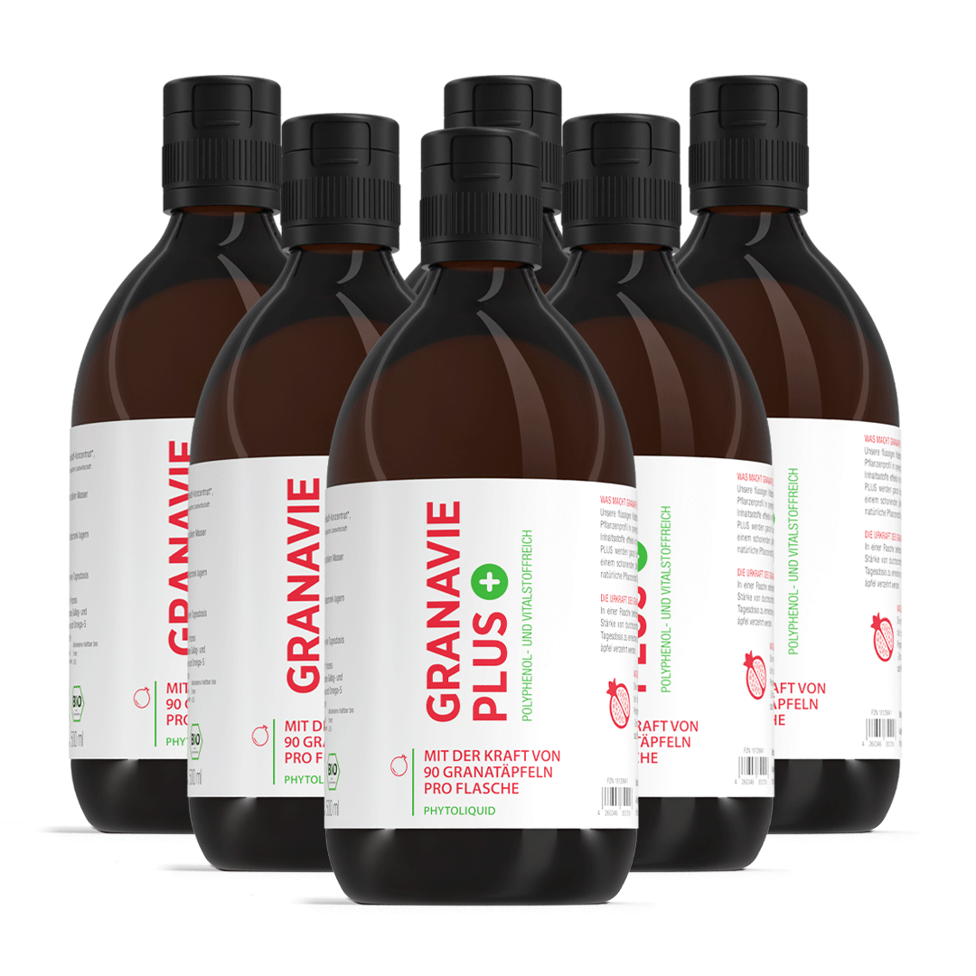 Bio Granatapfelsaft Konzentrat - Granavie PLUS - Cellavent Healthcare
