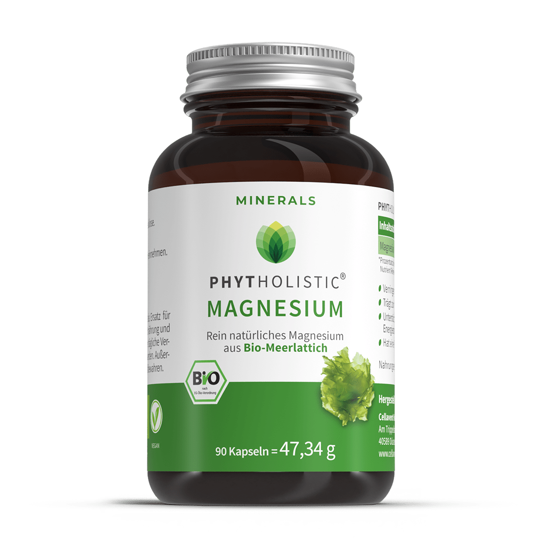 Bio Magnesium Tabletten - Phytholistic Magnesium - Cellavent Healthcare