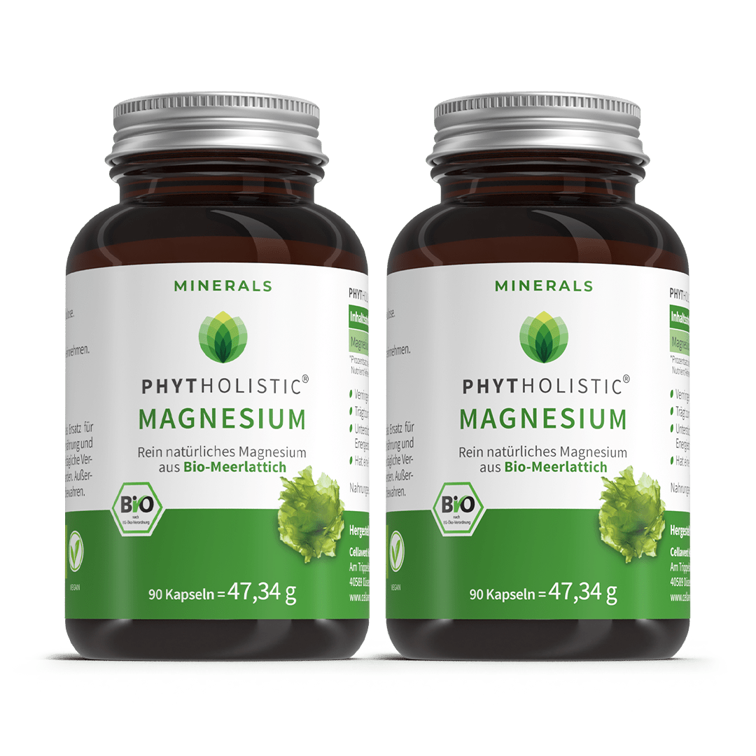 Bio Magnesium Tabletten - Phytholistic Magnesium - Cellavent Healthcare