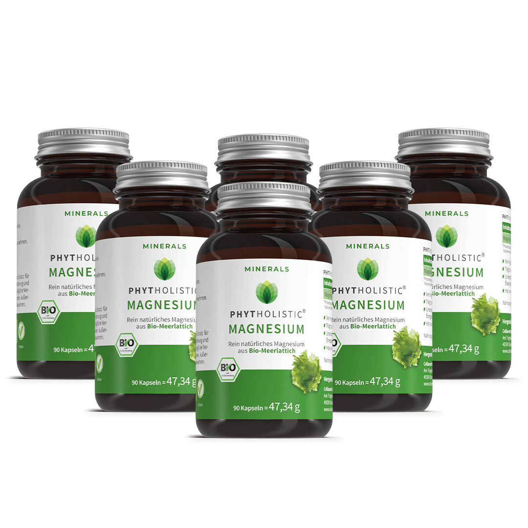 Bio Magnesium Tabletten - Phytholistic Magnesium - Cellavent Healthcare