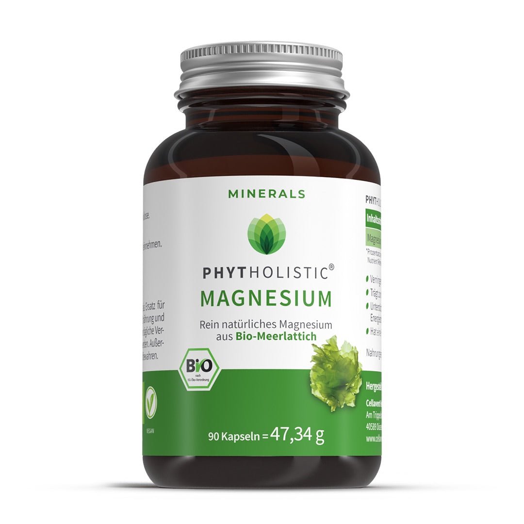 Bio Magnesium Tabletten - Phytholistic Magnesium - Cellavent Healthcare