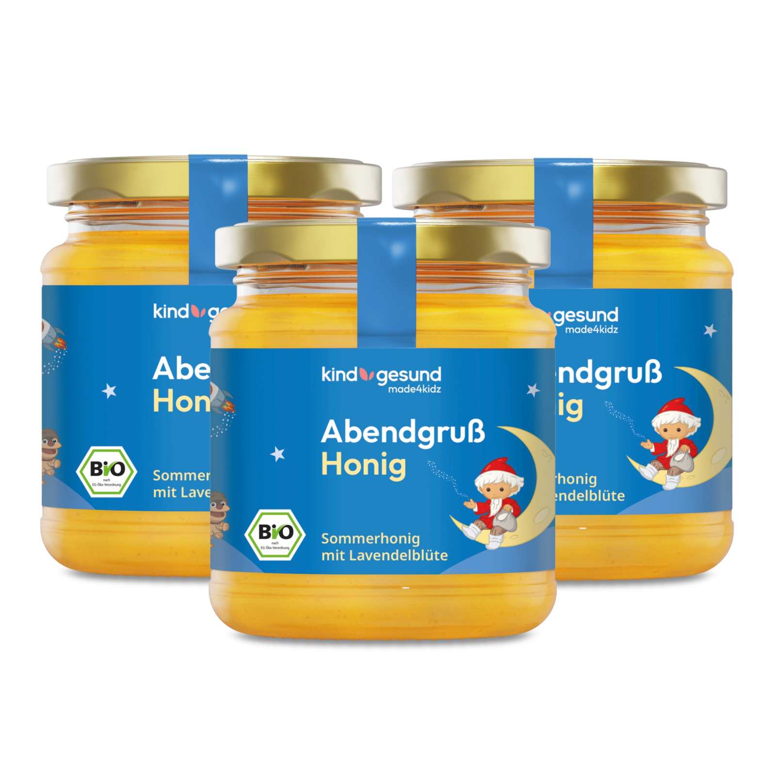 Bio - Sandmännchen Abendgruß Honig für Kinder - Cellavent Healthcare