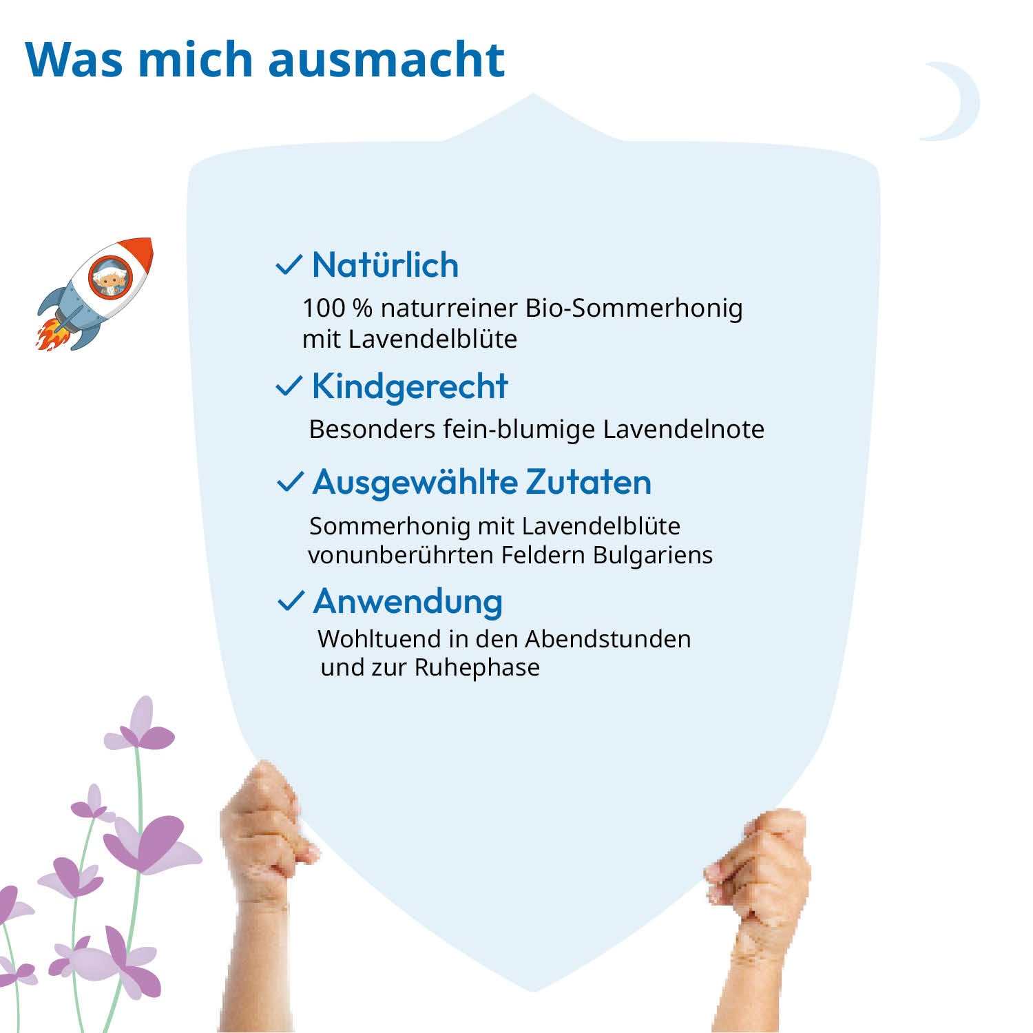 Bio - Sandmännchen Abendgruß Honig für Kinder - Cellavent Healthcare
