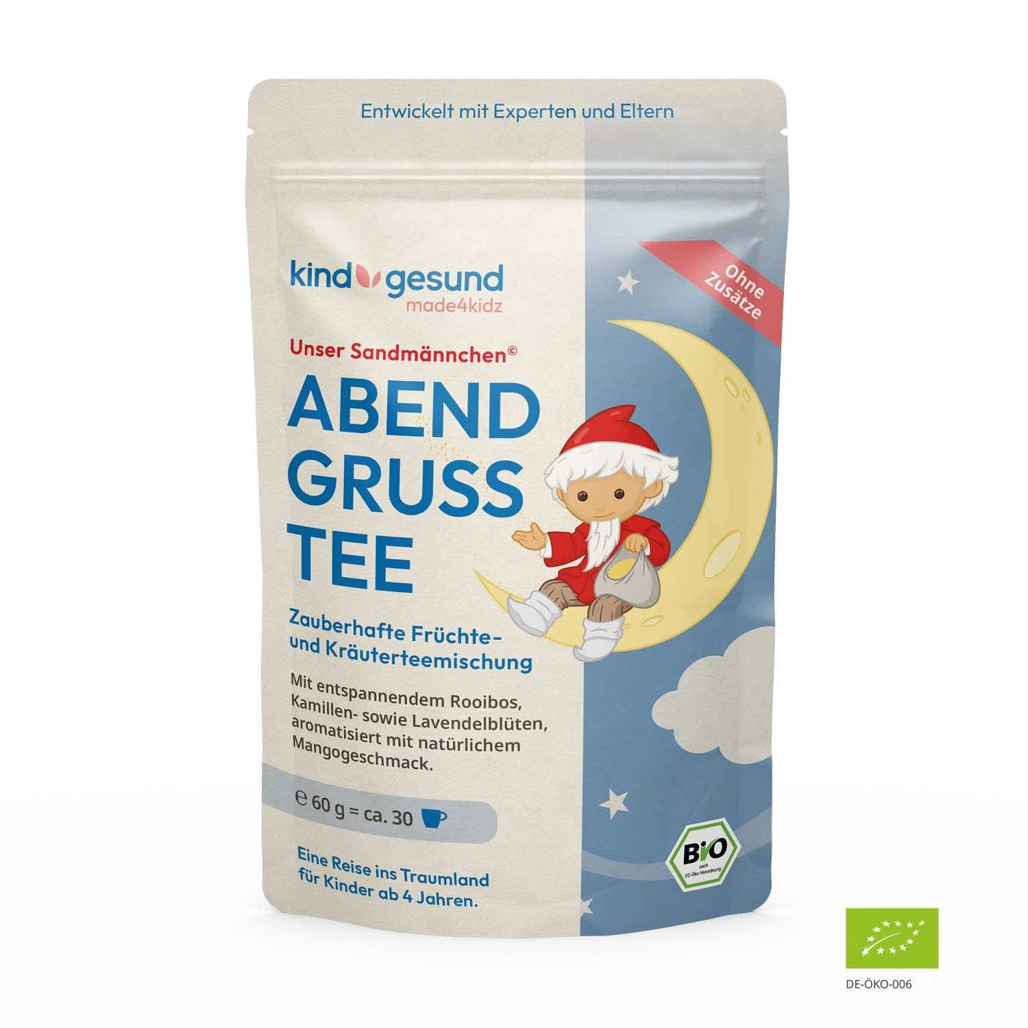 Bio - Sandmännchen Bundle: Abendgruß Tee & Honig - Cellavent Healthcare