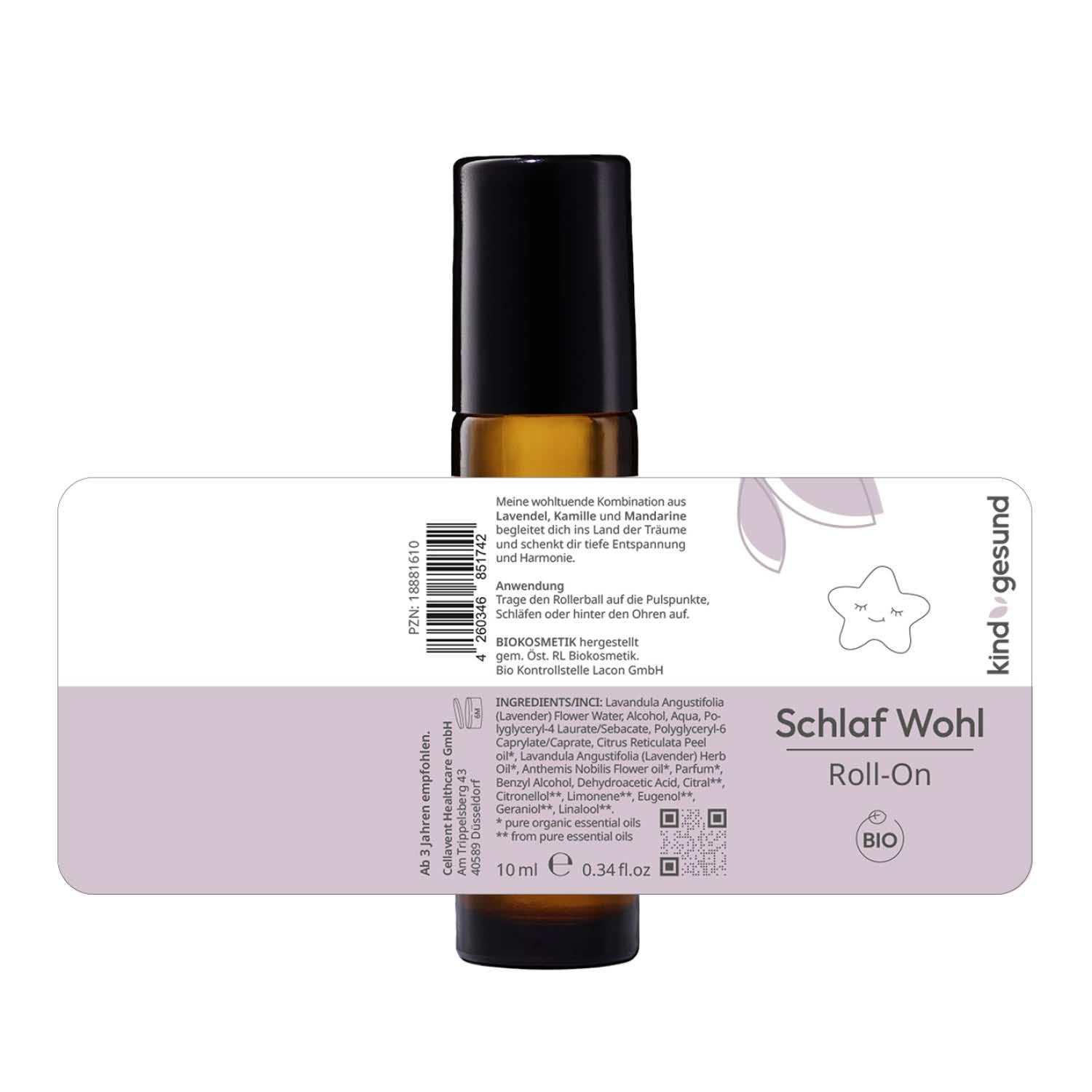Bio - Schlaf Wohl Roll - On - Cellavent Healthcare