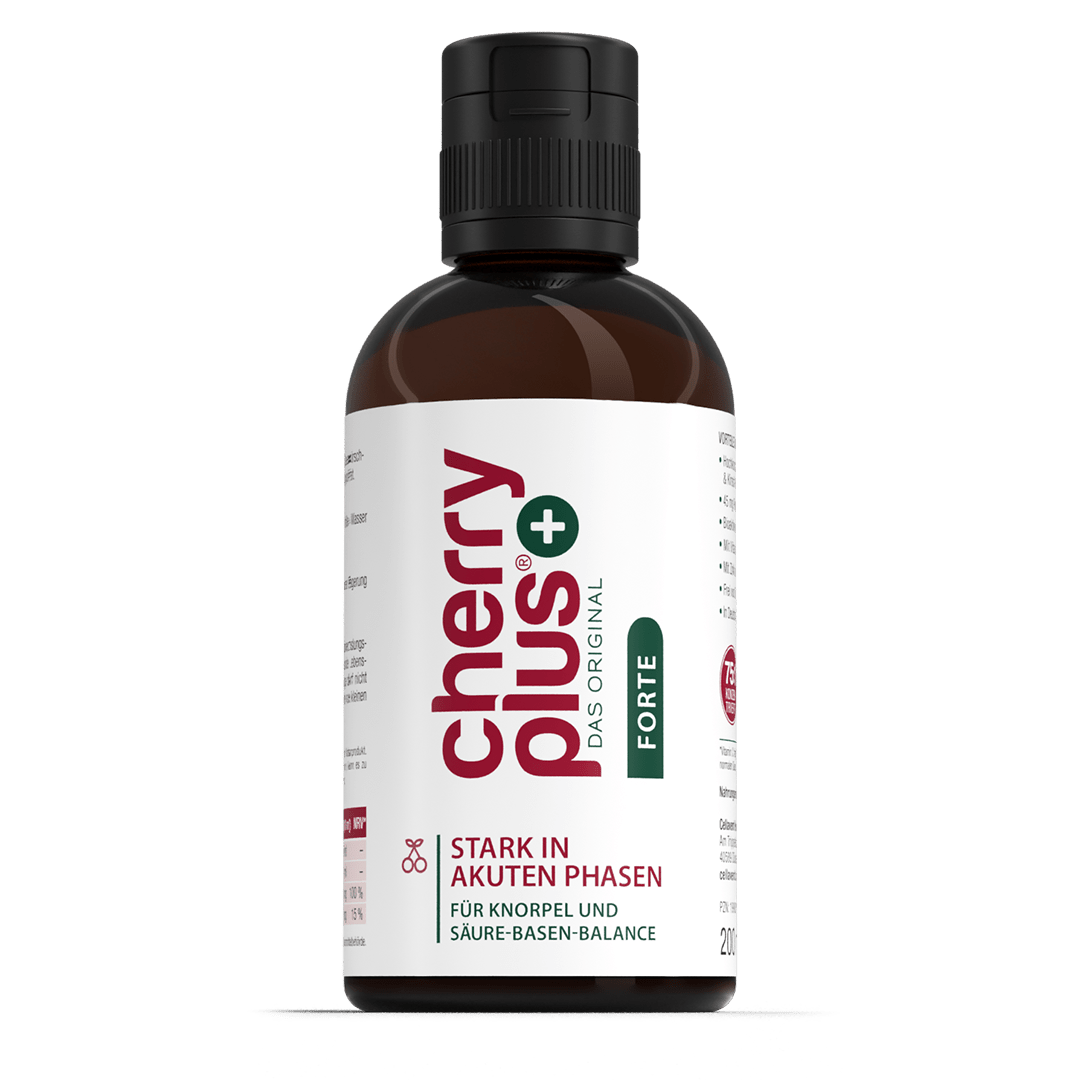 Cherry PLUS Forte Konzentrat - Hochkonzentriertes Sauerkirschkonzentrat mit Vitamin C und Zink - Cellavent Healthcare