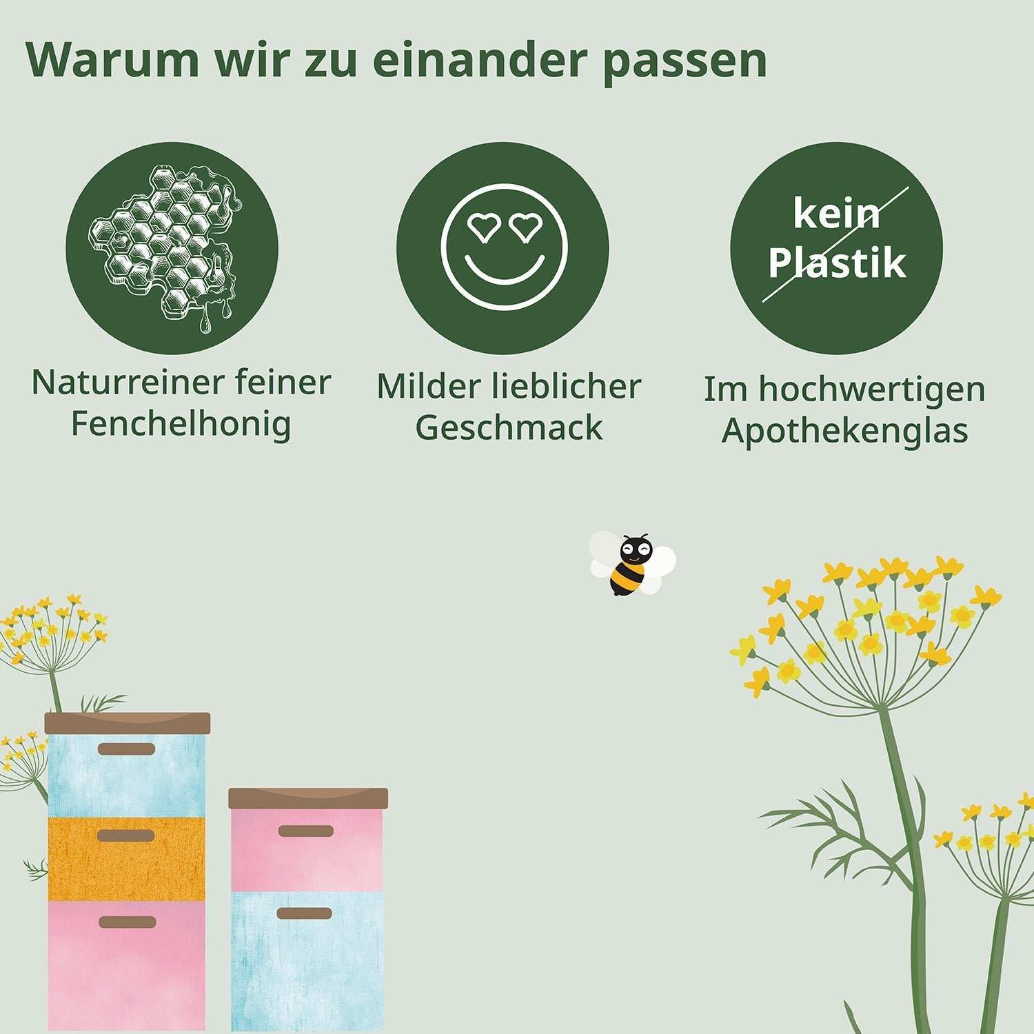 Duo - Bundle: Fenchelhonig & Thymianhonig für Kinder - Cellavent Healthcare