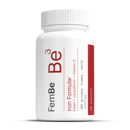 Eisentabletten: Eisen & Vitamin C Kapseln - Be3 Iron Formular - Cellavent Healthcare
