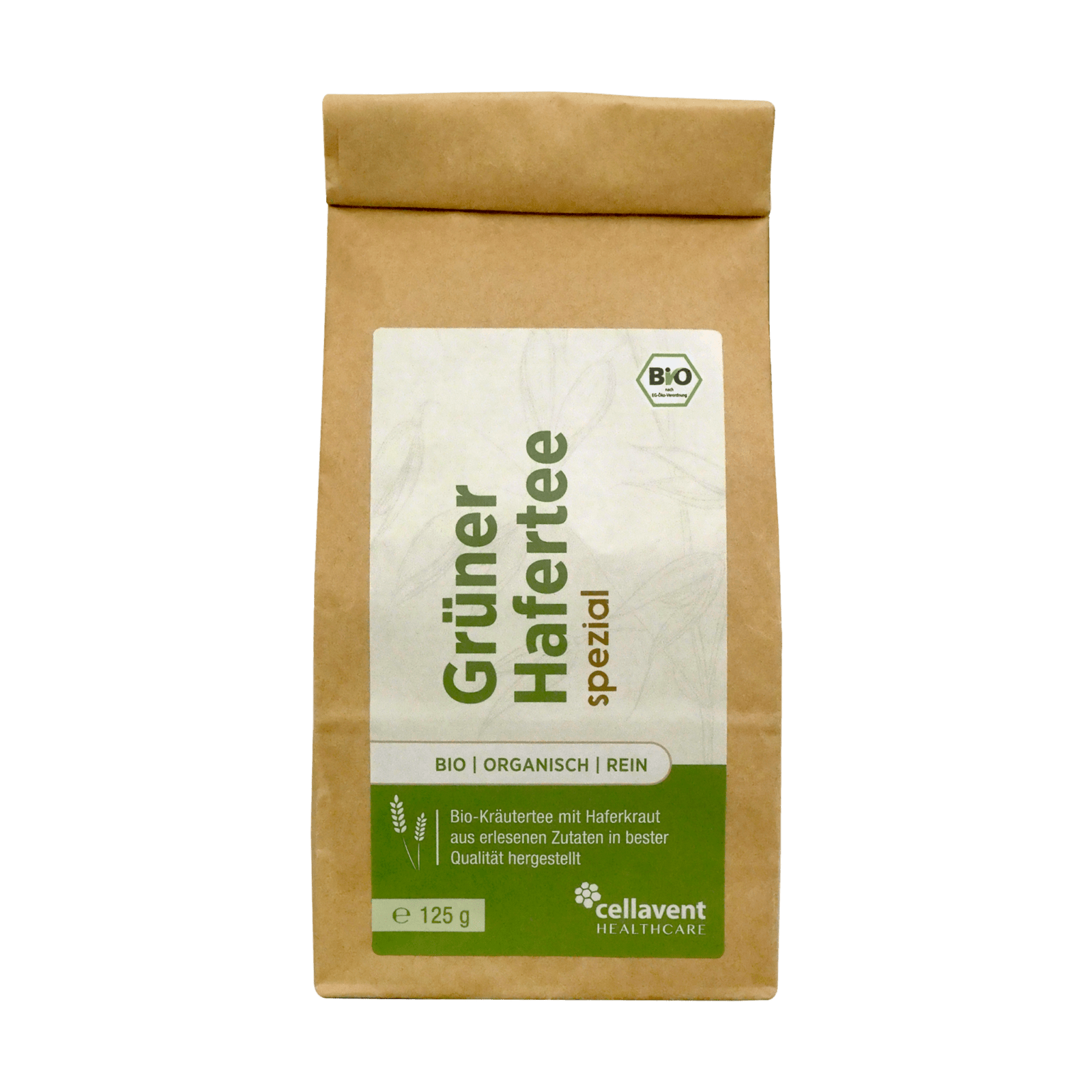 Grüner Hafertee Spezial - Bio - Cellavent Healthcare