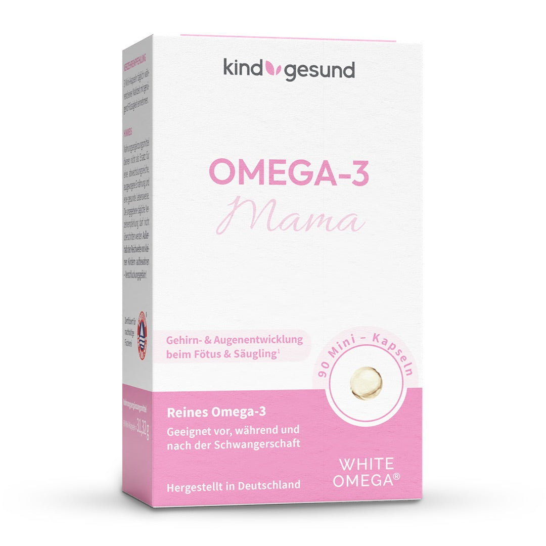 Omega - 3 für die Schwangerschaft - WHITE OMEGA® Mama - Cellavent Healthcare
