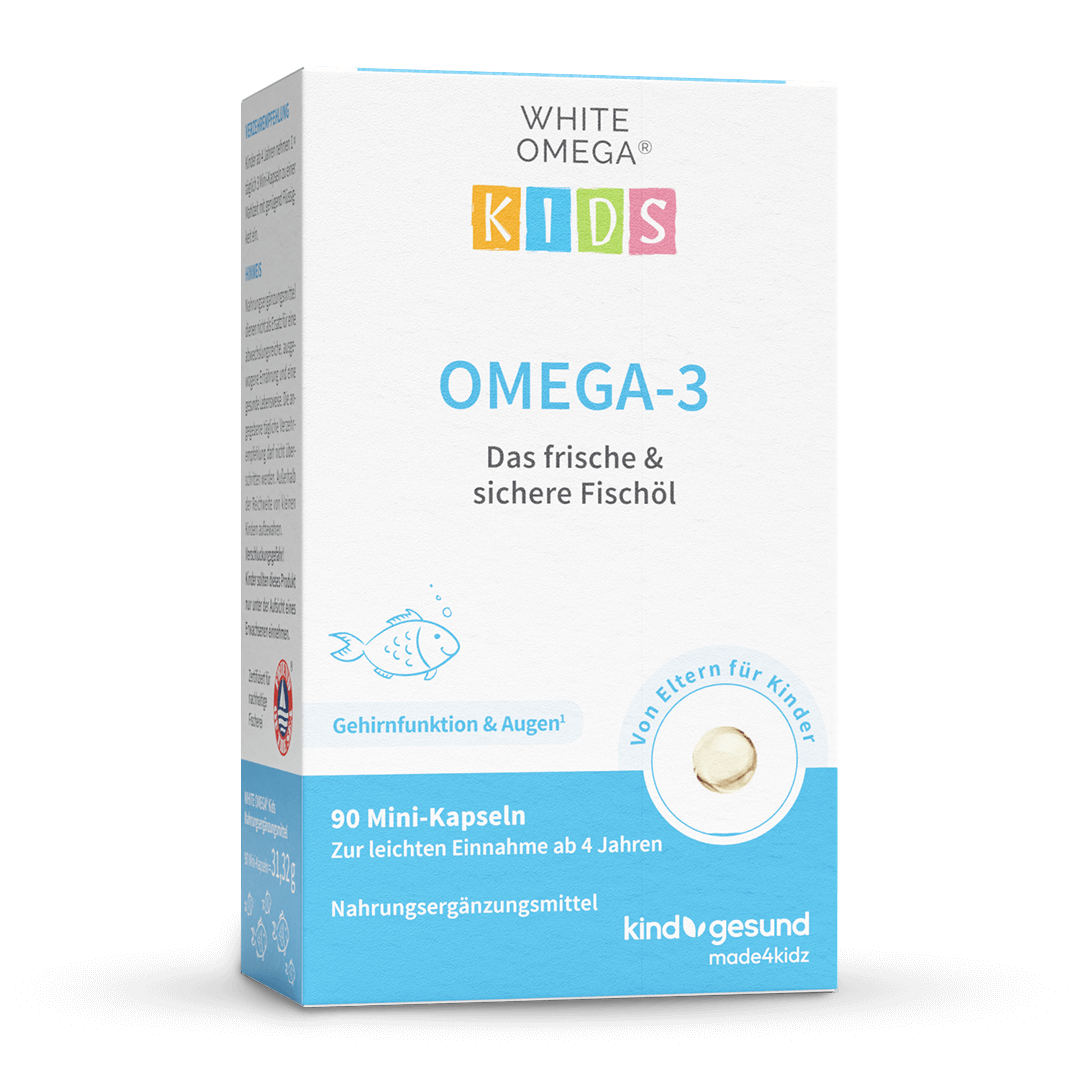 Oméga 3 pour enfants - Capsules d'huile de poisson - WHITE OMEGA Kids