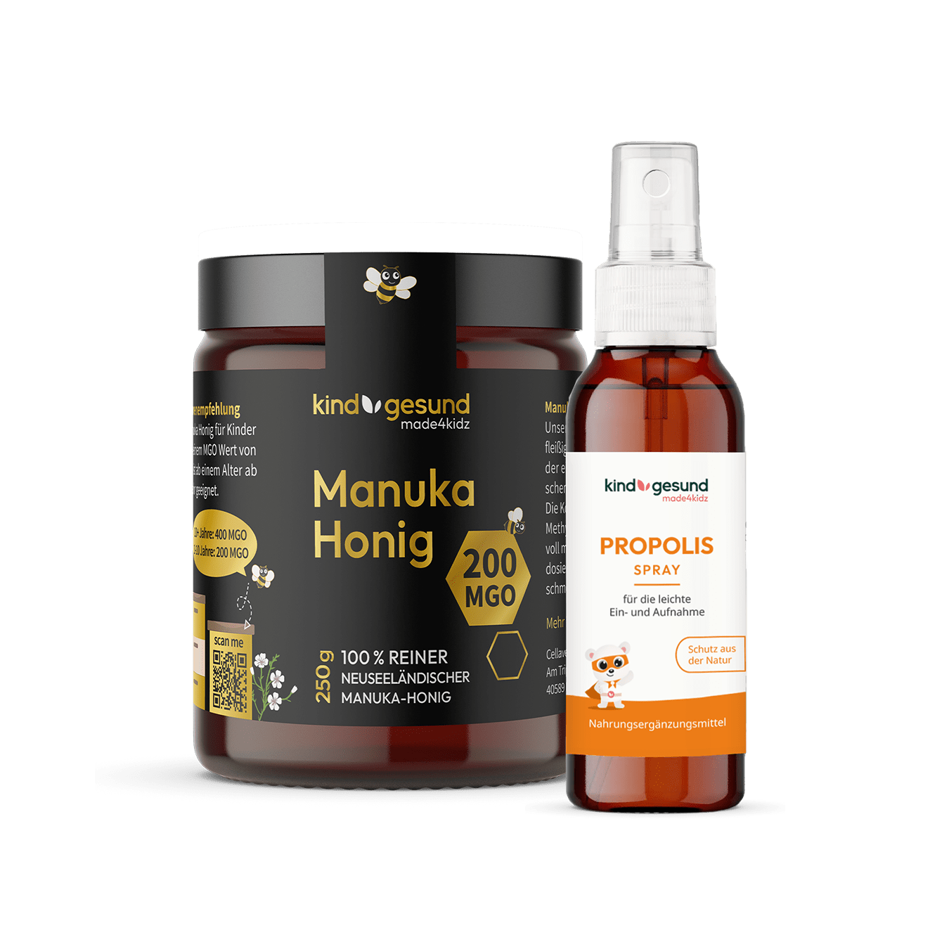 Kids Manuka & Propolis Bundle - Cellavent Healthcare