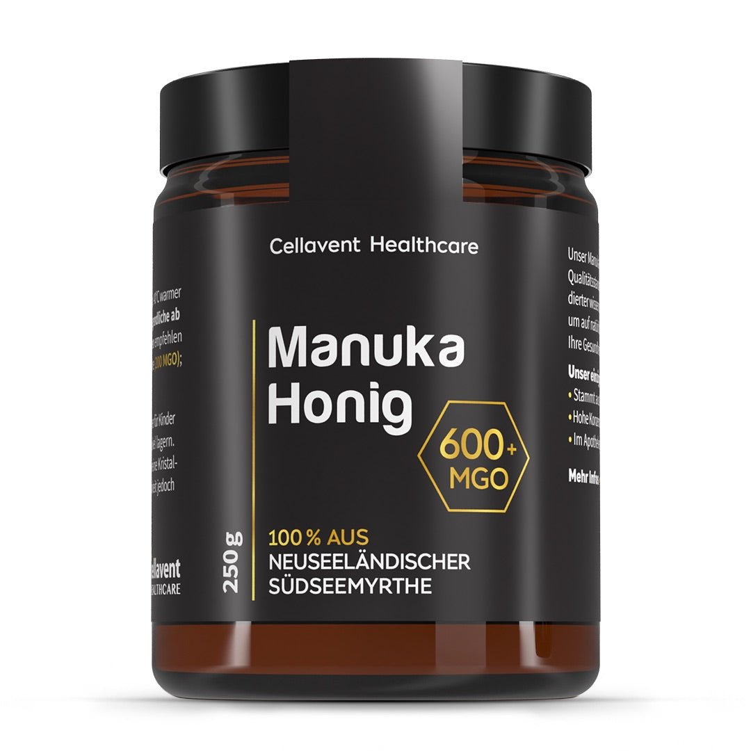 Manuka Honig 600+ MGO - Cellavent Healthcare