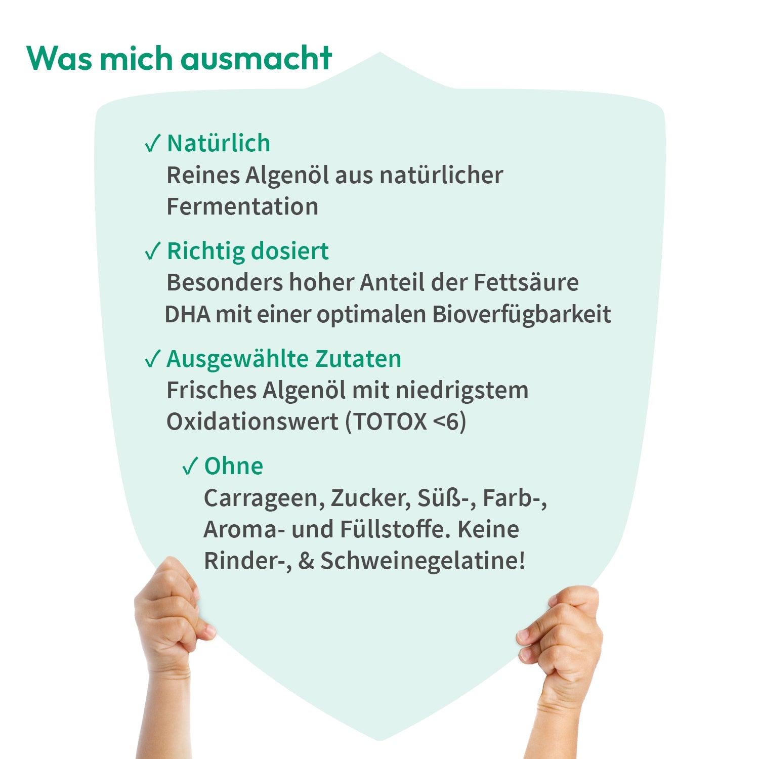 Omega - 3 Algenöl Kinder Tropfen - Cellavent Healthcare
