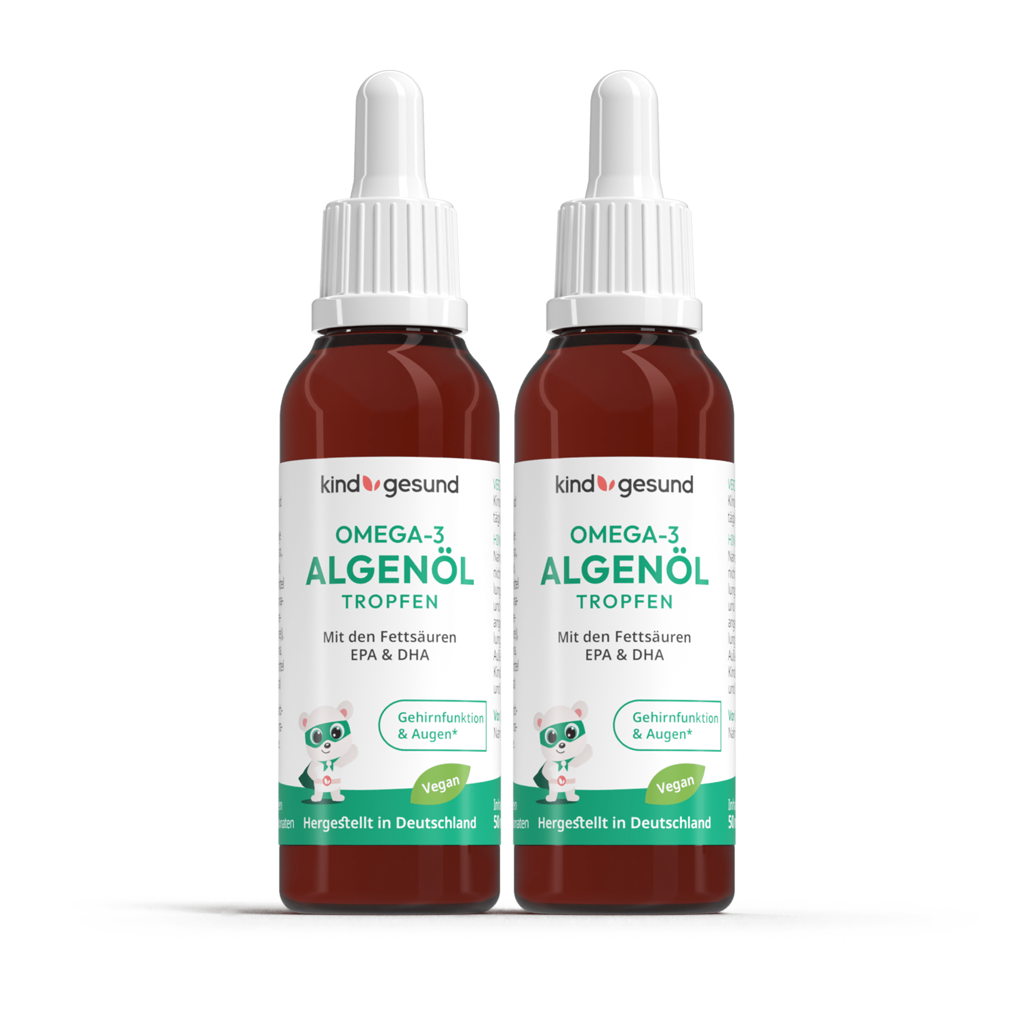 Omega - 3 Algenöl Kinder Tropfen - Cellavent Healthcare