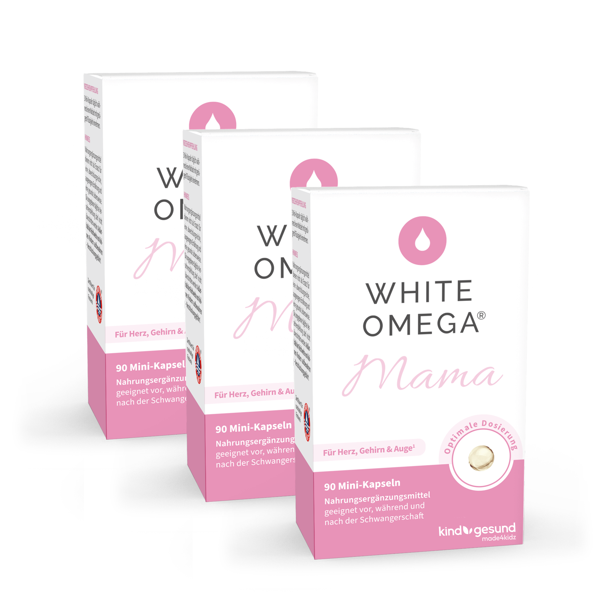 Omega - 3 für die Schwangerschaft - WHITE OMEGA® Mama - Cellavent Healthcare