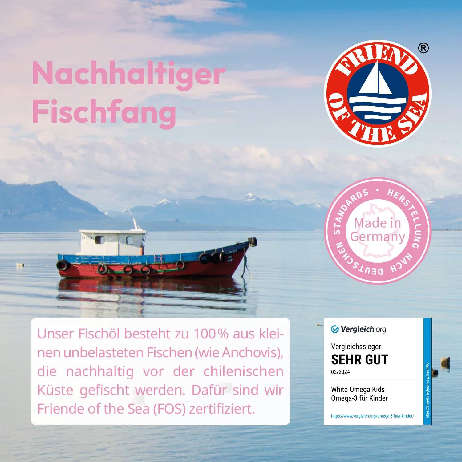 Omega - 3 für die Schwangerschaft - WHITE OMEGA® Mama - Cellavent Healthcare