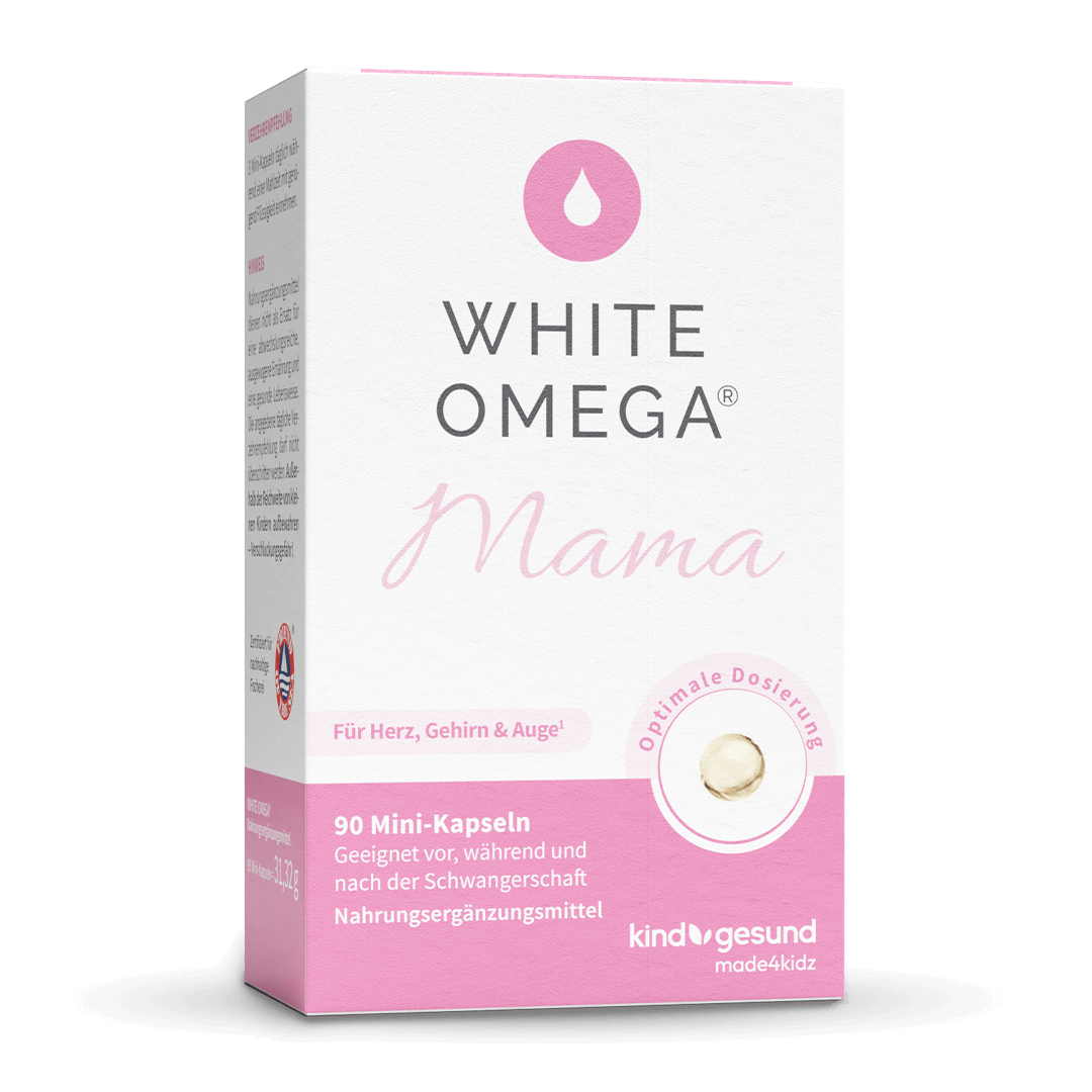 Omega - 3 für die Schwangerschaft - WHITE OMEGA® Mama - Cellavent Healthcare