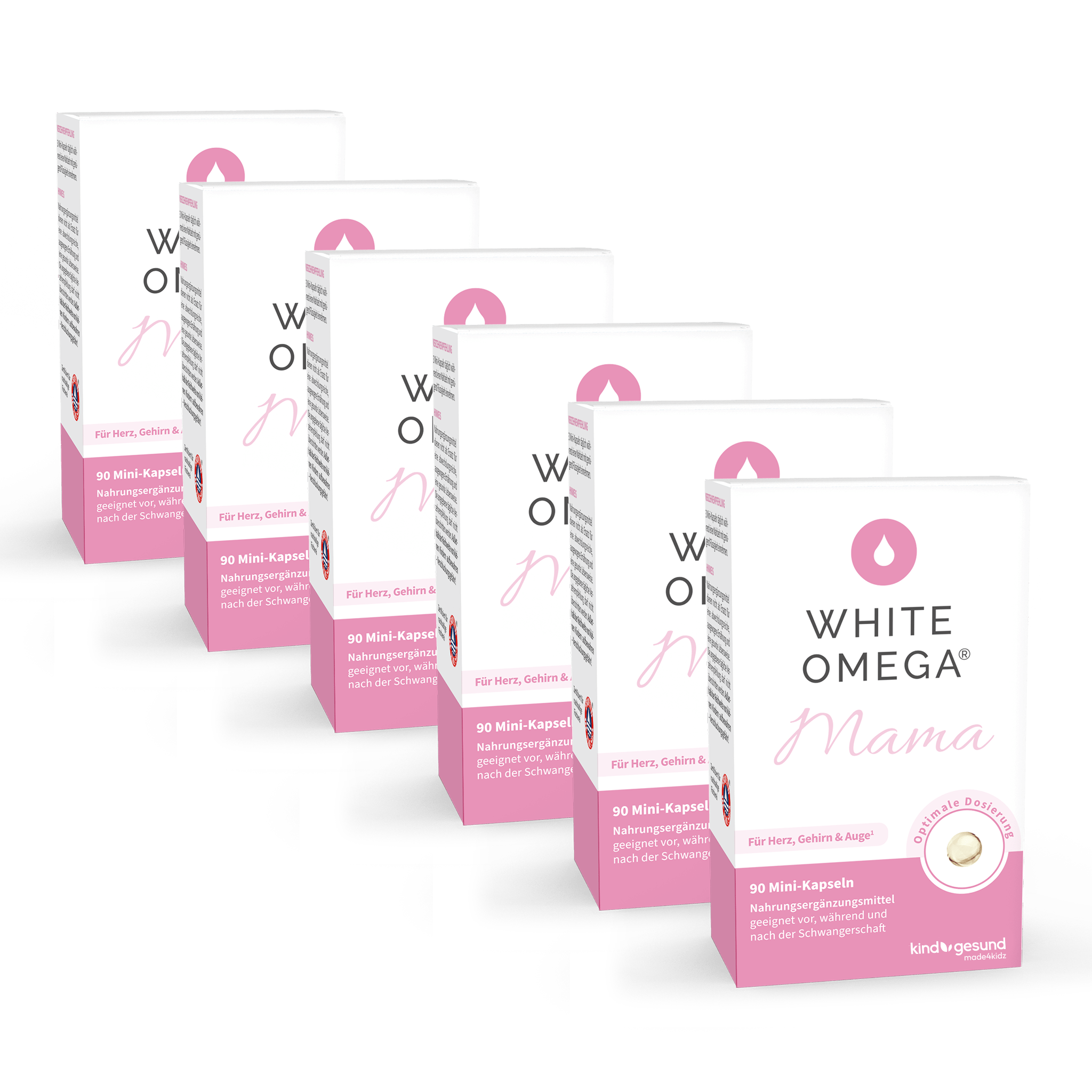Omega - 3 für die Schwangerschaft - WHITE OMEGA® Mama - Cellavent Healthcare