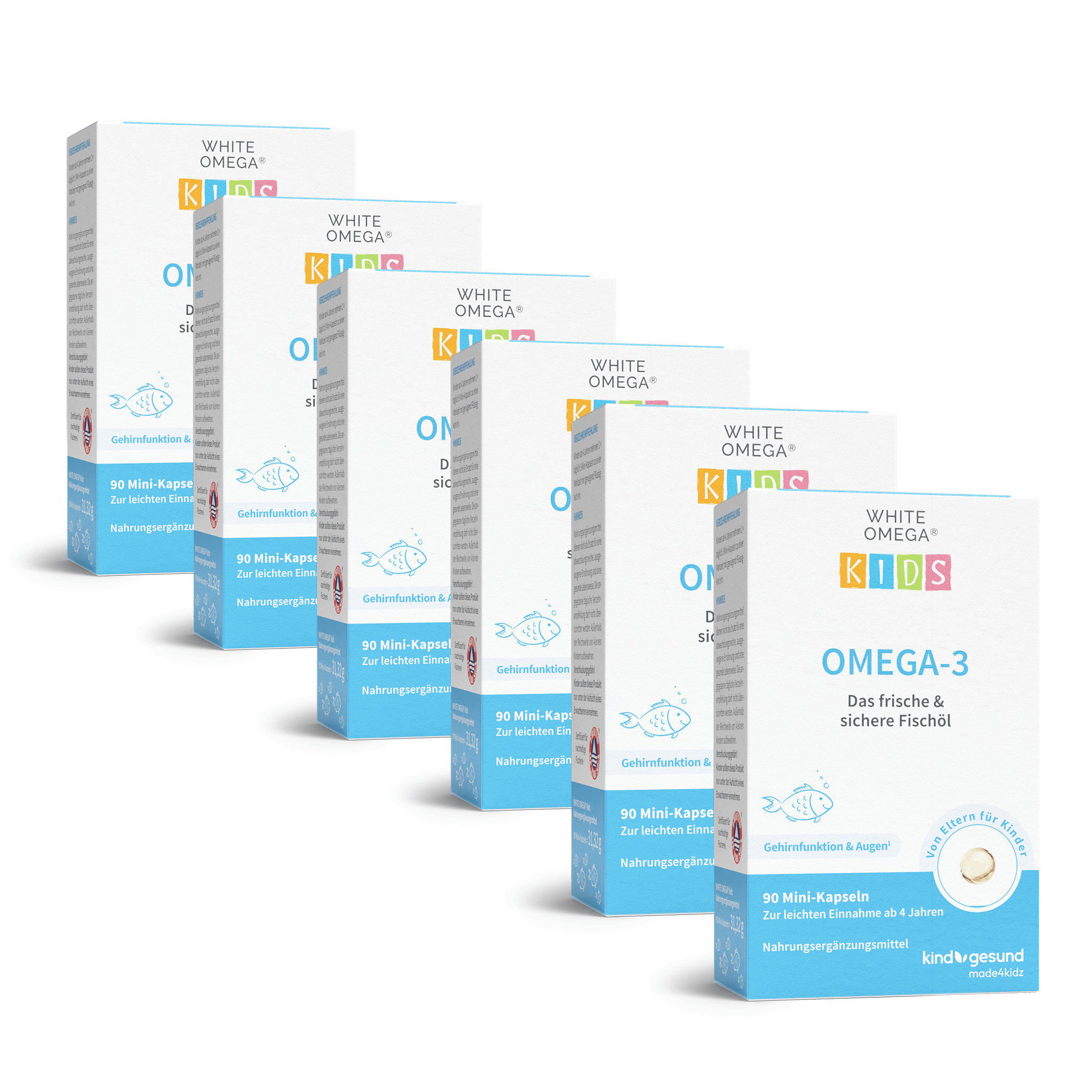 Omega - 3 für Kinder - WHITE OMEGA Kids - Cellavent Healthcare