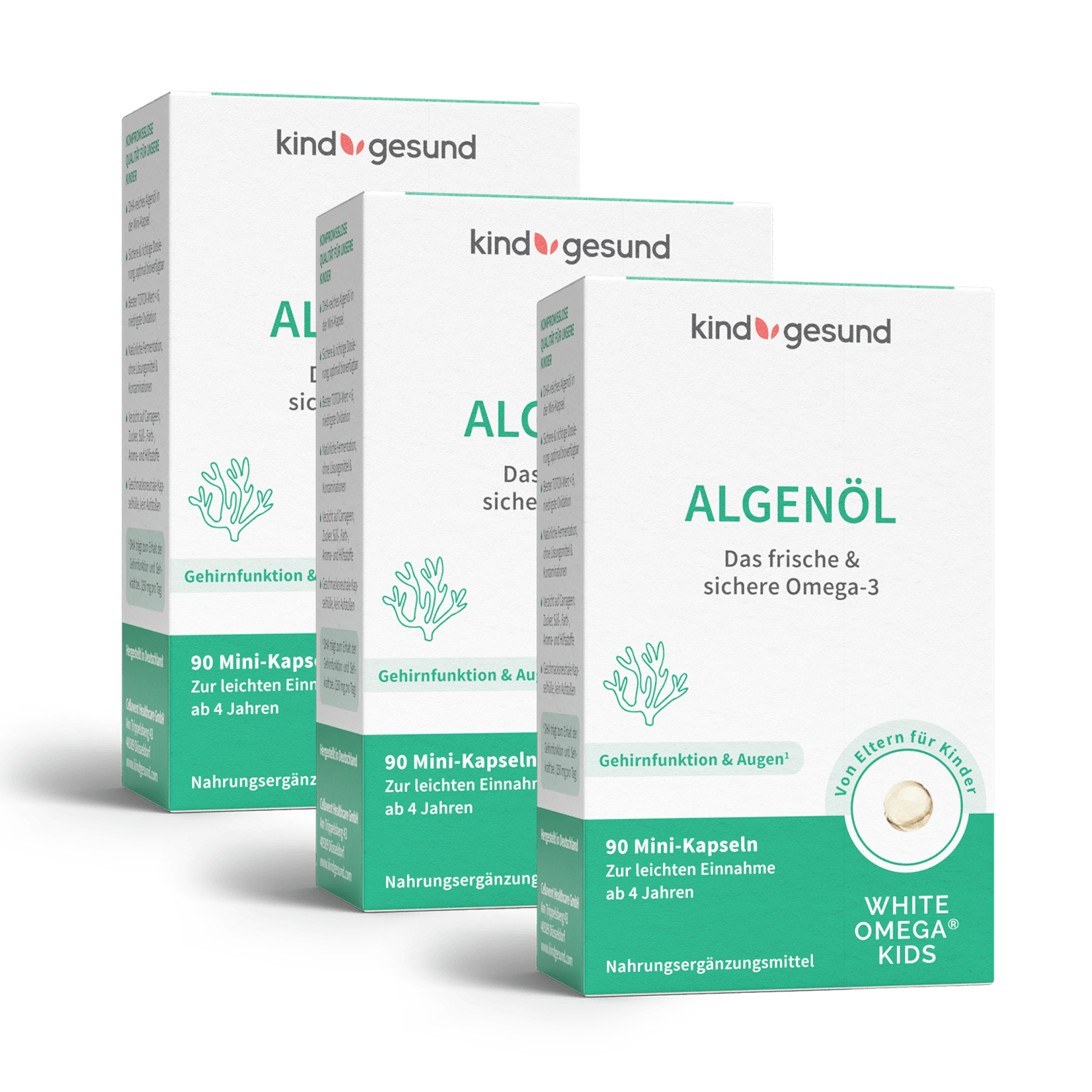 Omega 3 Vegan für Kinder - Cellavent Healthcare