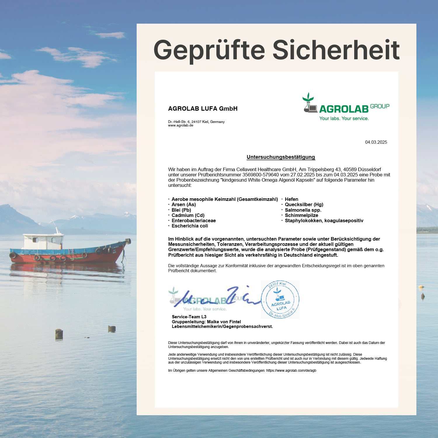 Omega 3 Vegan für Kinder - Cellavent Healthcare