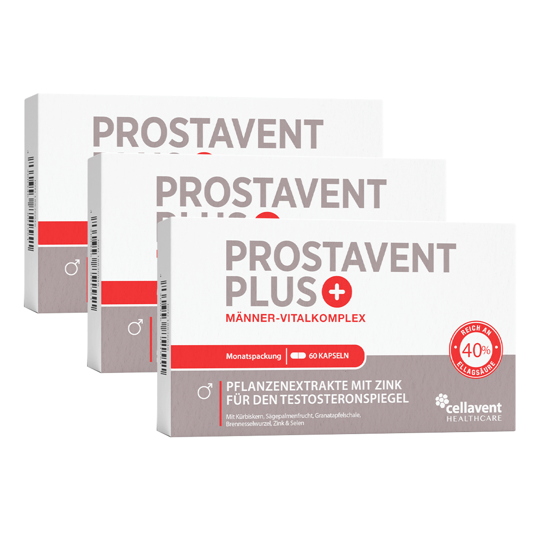 Prostata Komplex Kapseln - Prostavent PLUS - Cellavent Healthcare