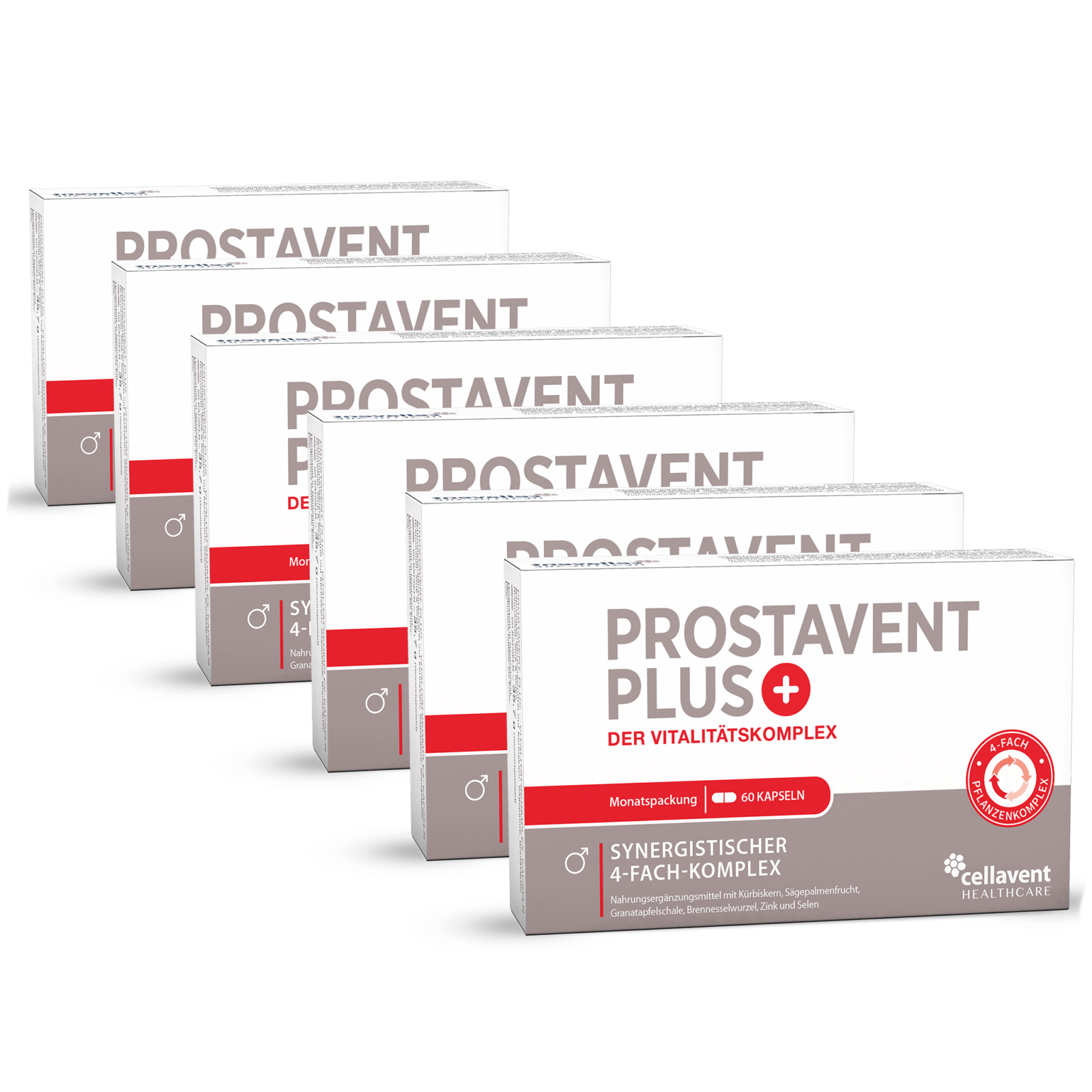 Prostata Komplex Kapseln - Prostavent PLUS - Cellavent Healthcare