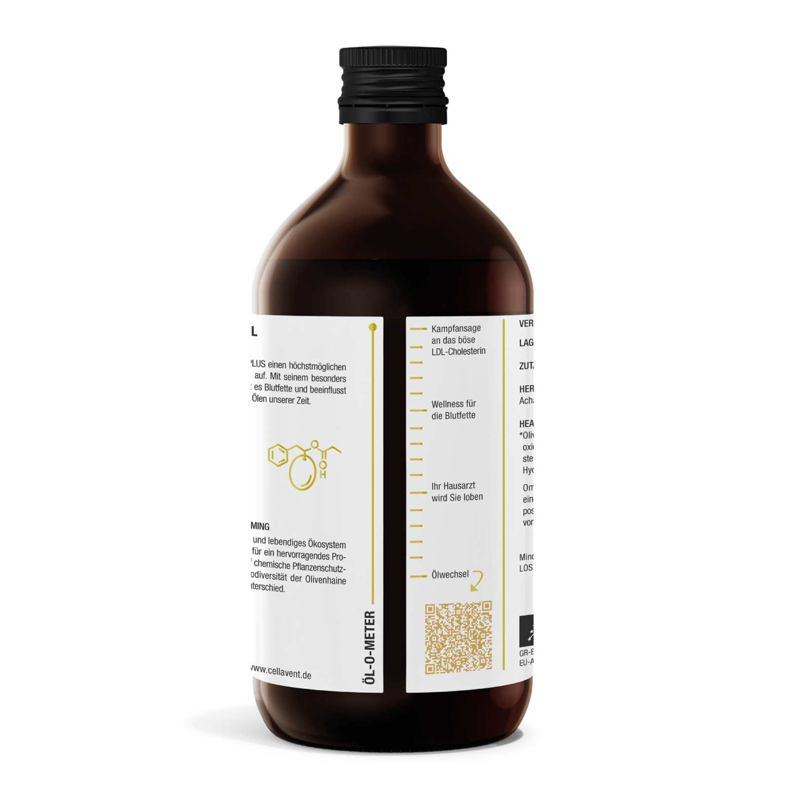 Ultra High Phenolic Olivenöl - O'Liv PLUS - Cellavent Healthcare