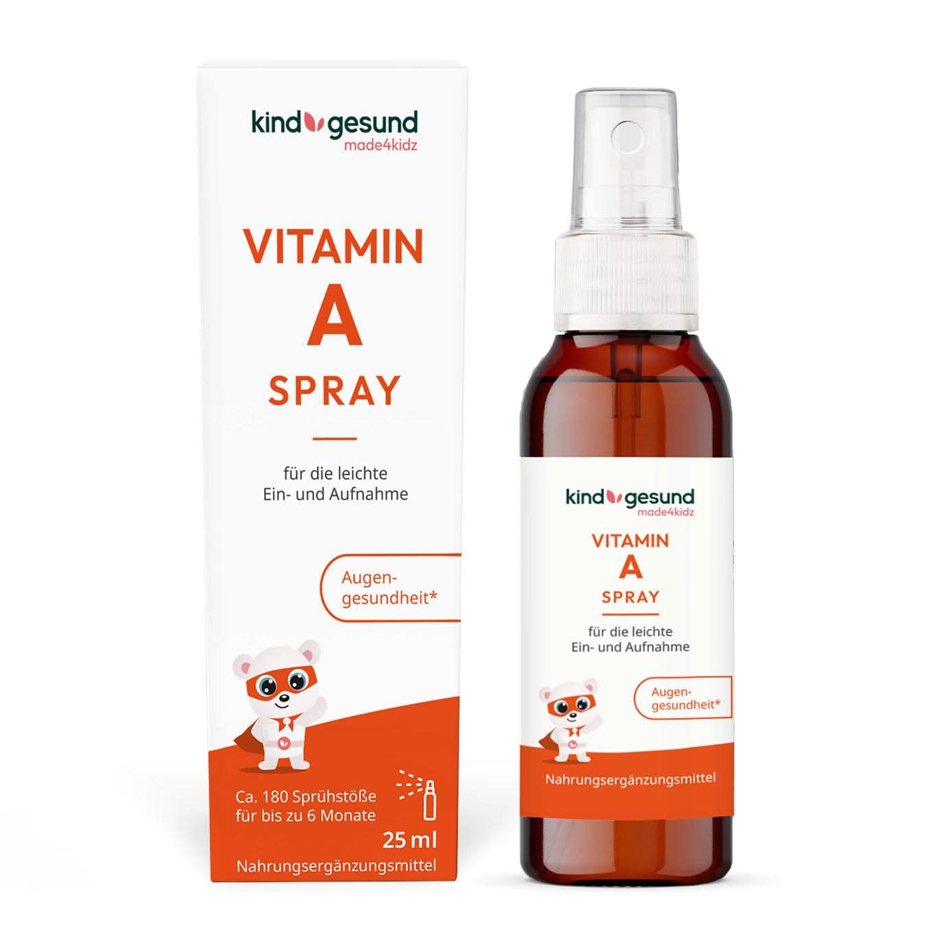 Vitamin A Spray für Kinder - Cellavent Healthcare