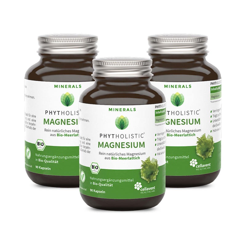 BIO Magnesium Kapseln - Phytholistic Magnesium