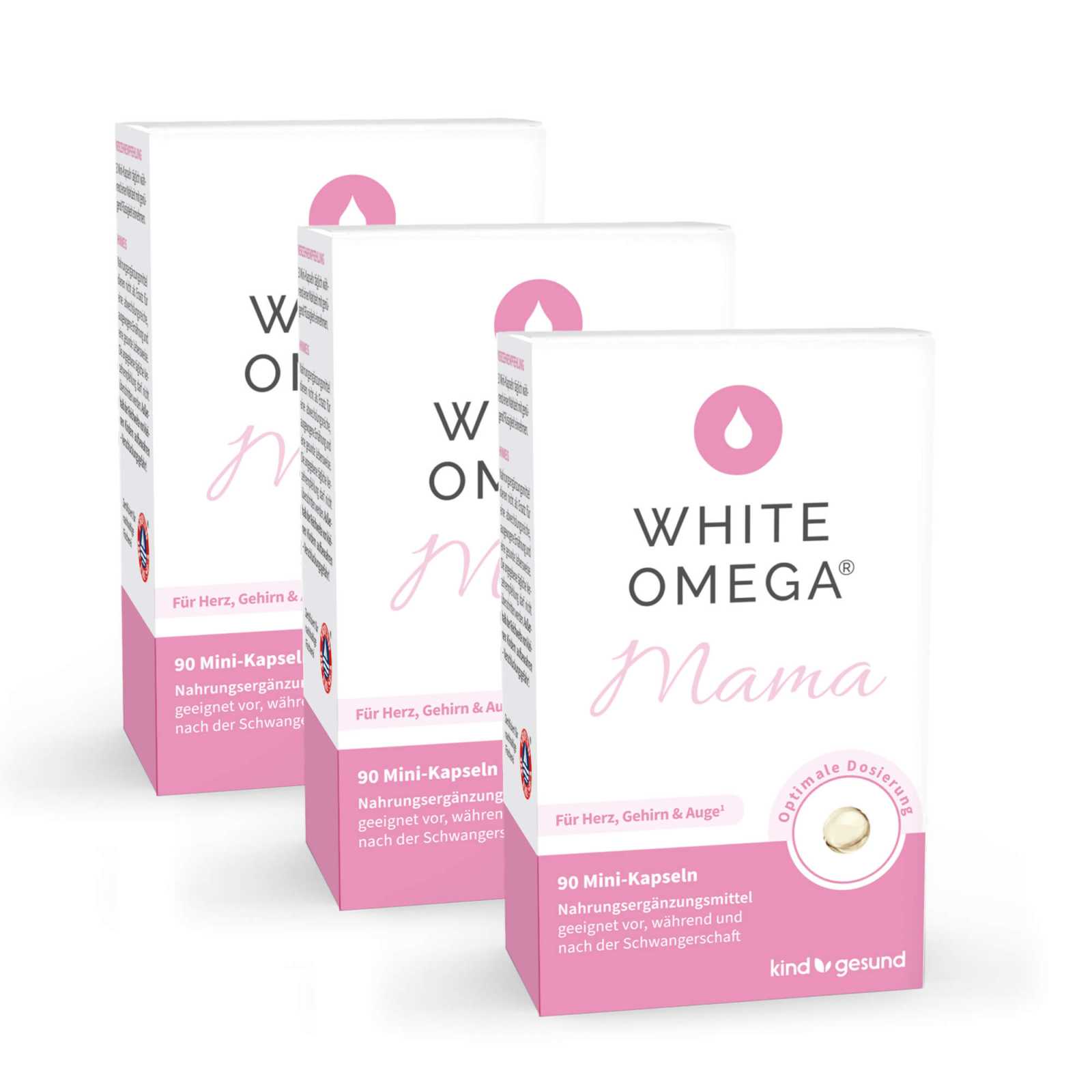 Omega - 3 für die Schwangerschaft - WHITE OMEGA® Mama - Cellavent Healthcare