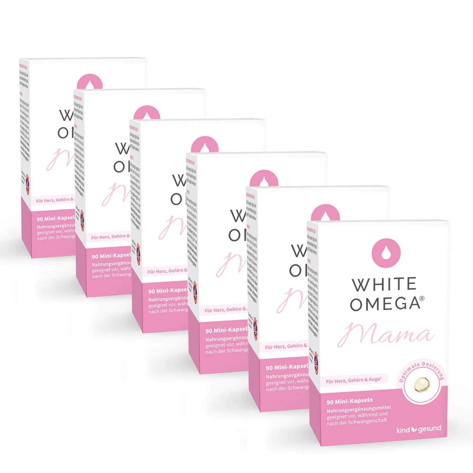 Omega - 3 für die Schwangerschaft - WHITE OMEGA® Mama - Cellavent Healthcare